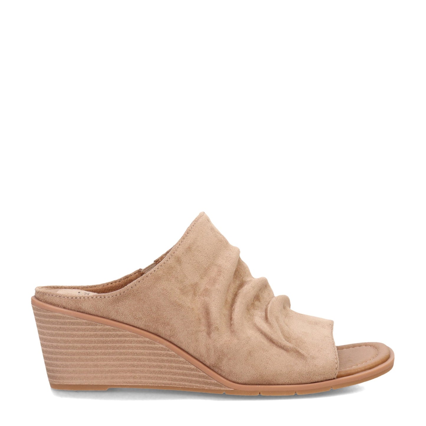 Peltz Shoes Women's Eurosoft by Sofft Gilby Sandal BEIGE ES0035205