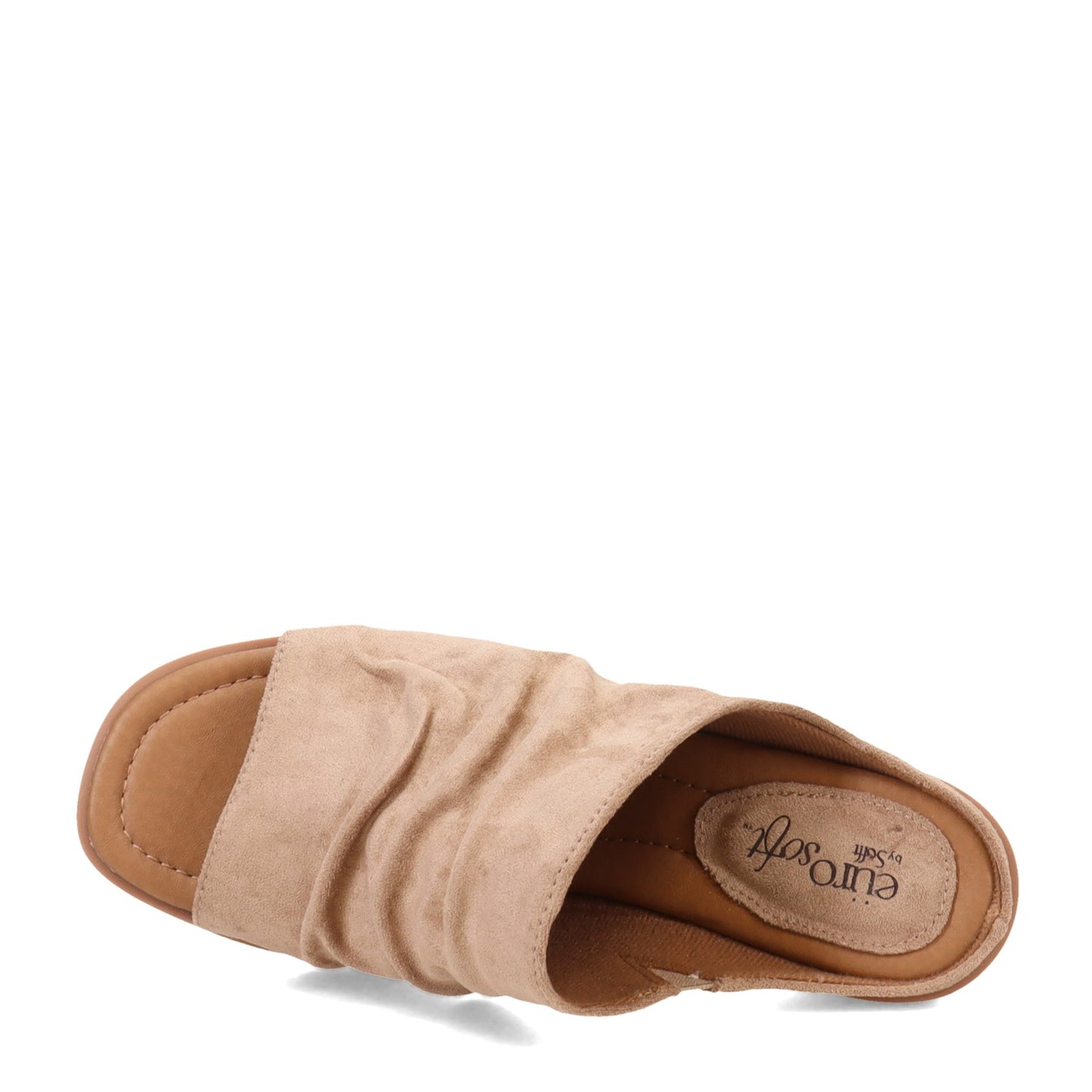 Peltz Shoes Women's Eurosoft by Sofft Gilby Sandal BEIGE ES0035205