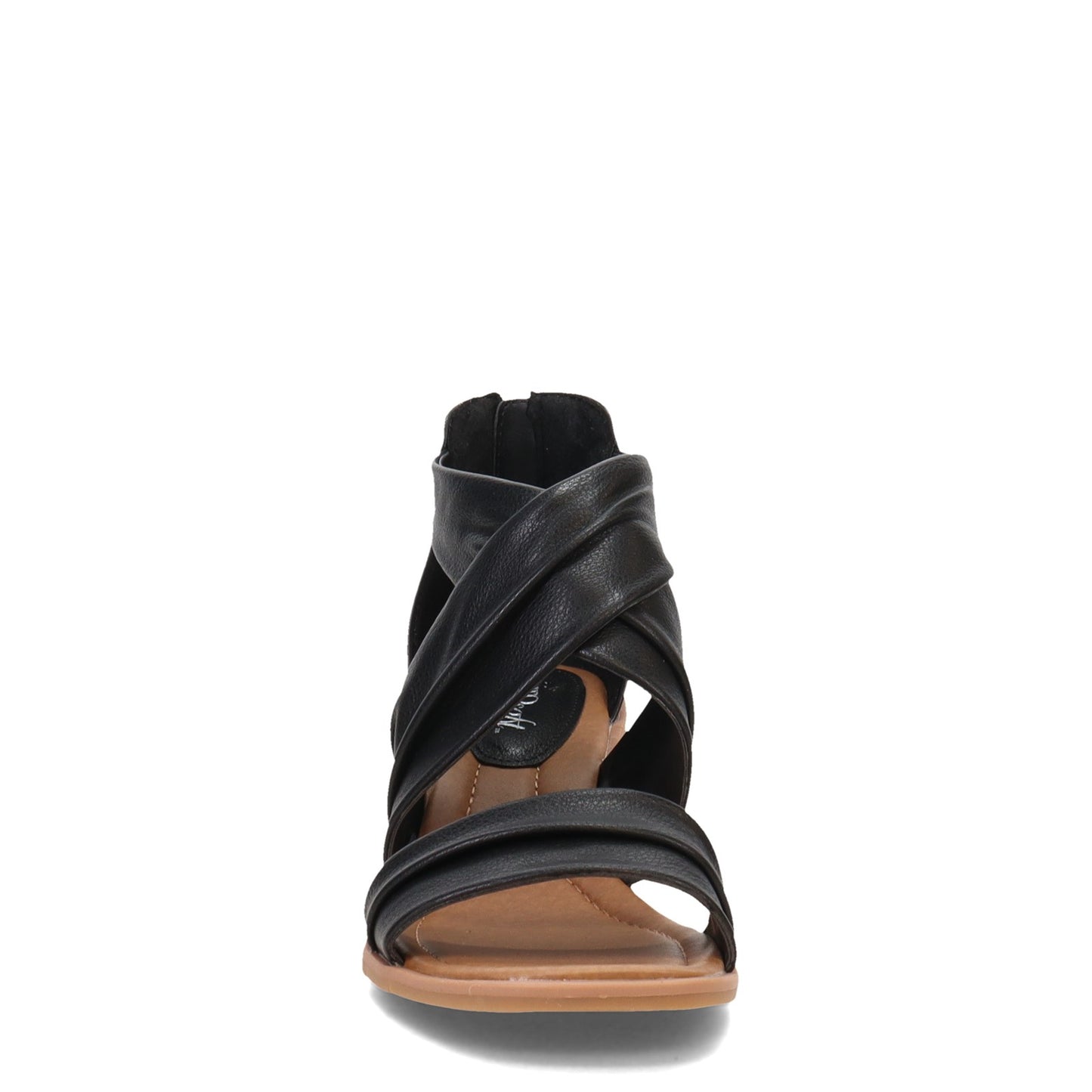 Peltz Shoes Women's Eurosoft by Sofft Ginnifer Sandal BLACK ES0035501
