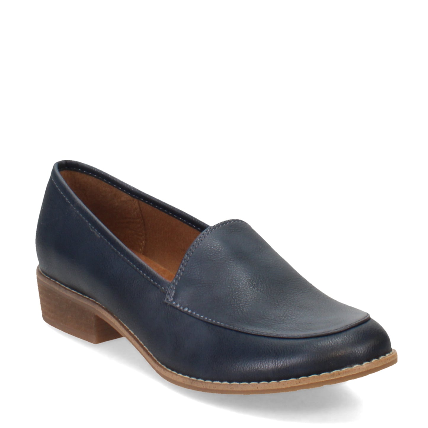 Peltz Shoes Women's Eurosoft Norena Slip-On Navy ES0038934