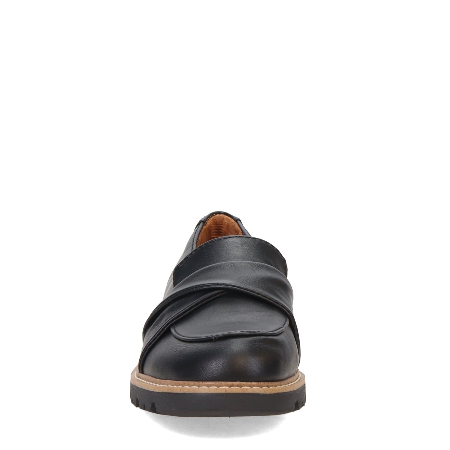 Peltz Shoes Women's Eurosoft by Sofft Leia Loafer BLACK ES0039501