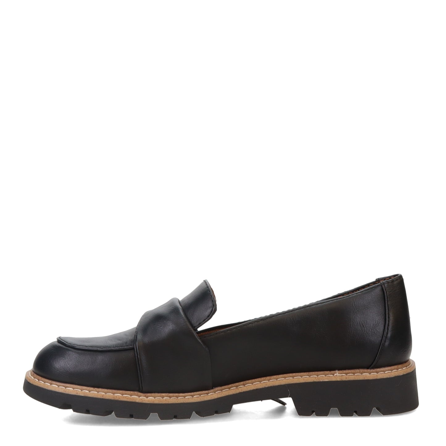 Peltz Shoes Women's Eurosoft by Sofft Leia Loafer BLACK ES0039501