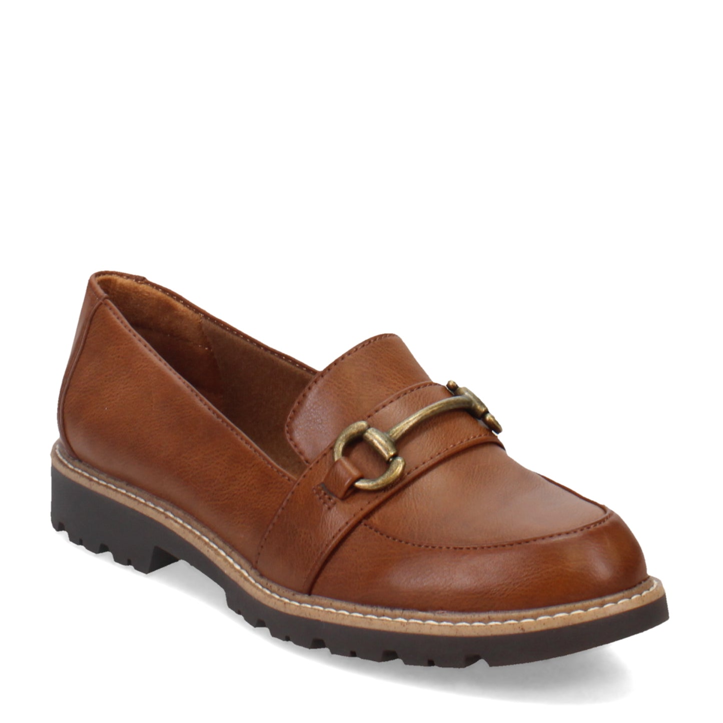 Peltz Shoes Women's Euro Soft by Sofft Larue Loafer LUGGAGE ES0039600