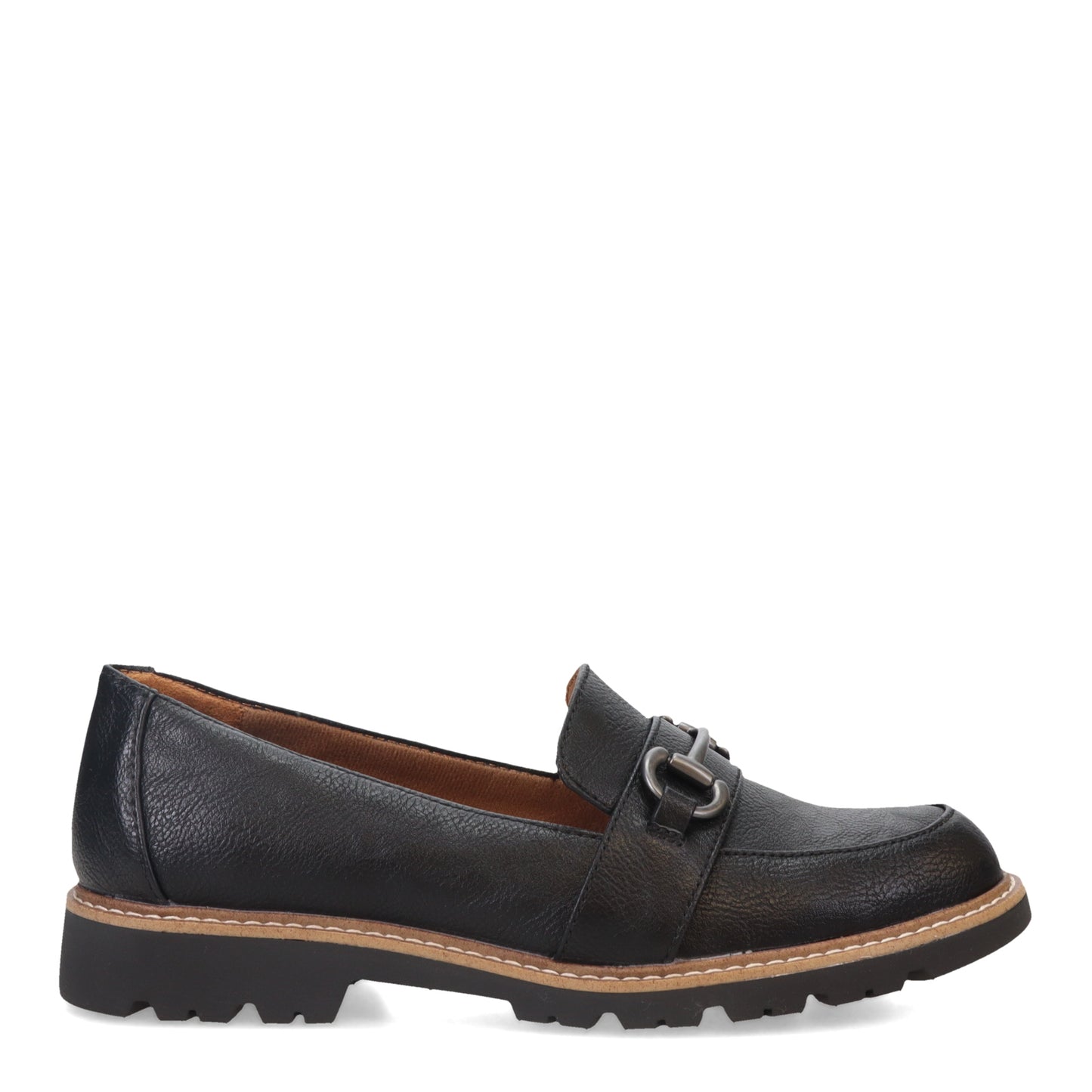 Peltz Shoes Women's Euro Soft by Sofft Larue Loafer BLACK ES0039601