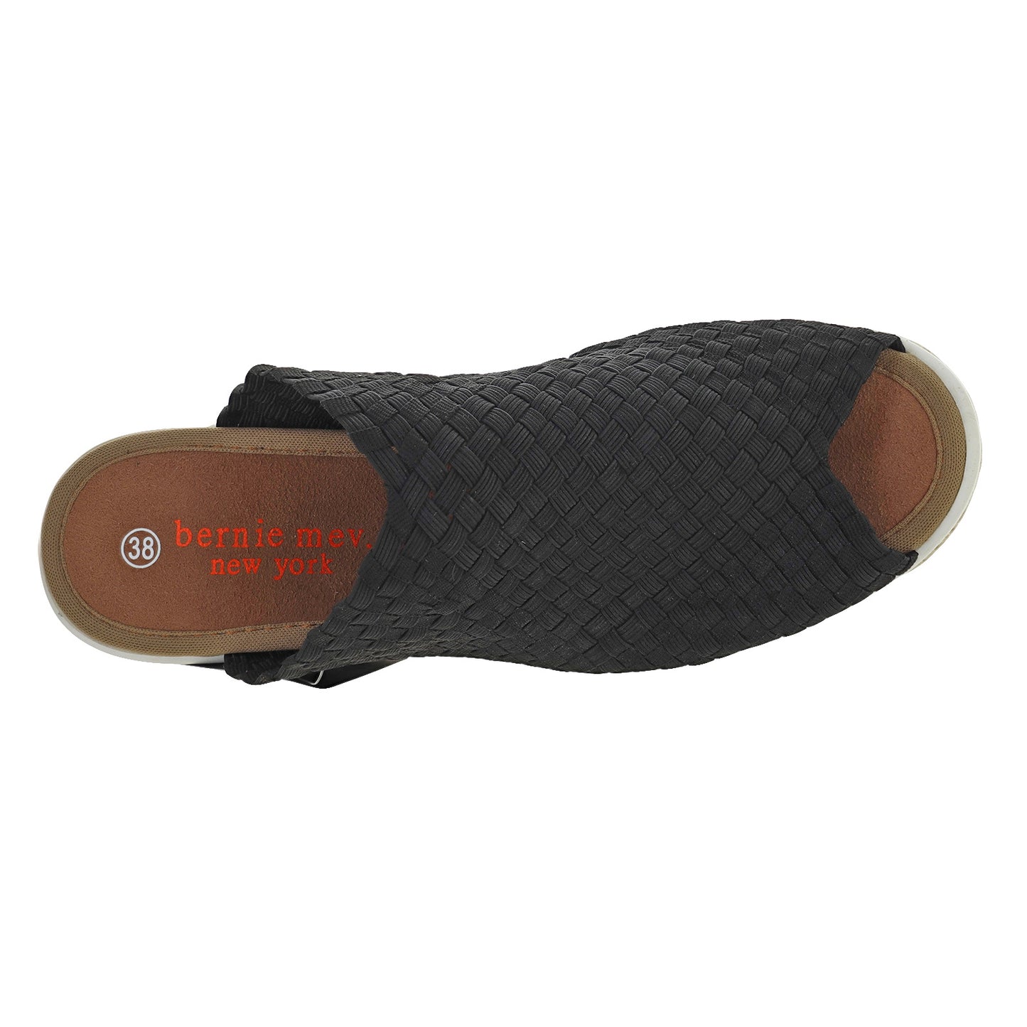 Peltz Shoes Women's Bernie Mev Espa Cyrene Sandal BLACK SHIMMER ESPACYRENE-BLAC
