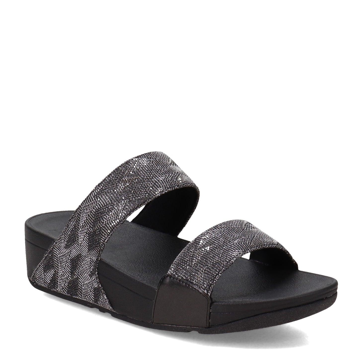 Peltz Shoes Women's FitFlop Lulu Slide Black ET7-090
