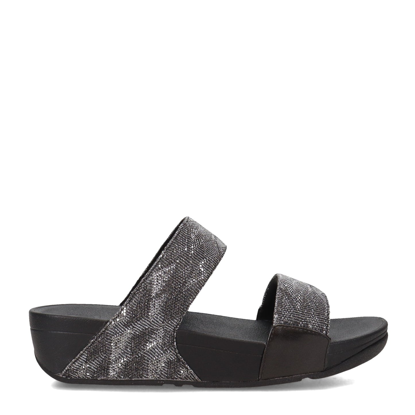 Peltz Shoes Women's FitFlop Lulu Slide Black ET7-090