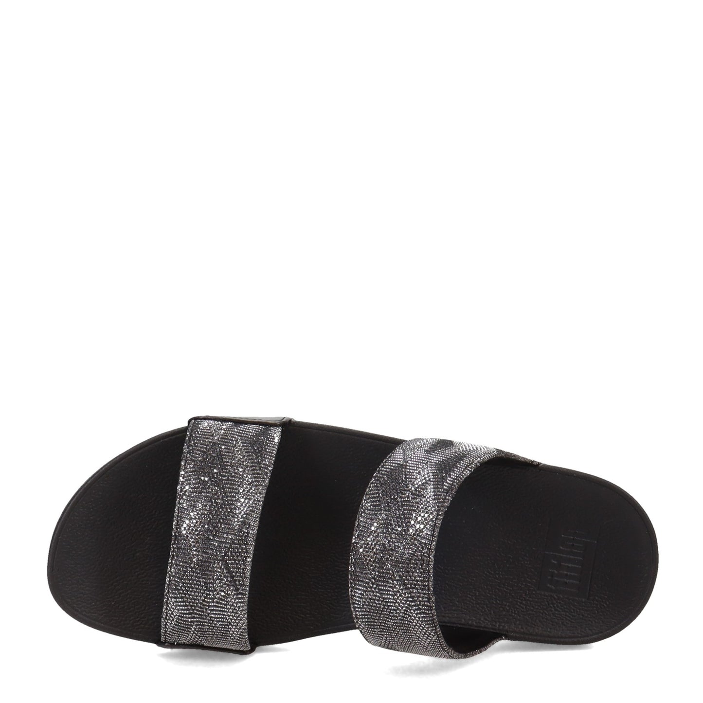 Peltz Shoes Women's FitFlop Lulu Slide Black ET7-090