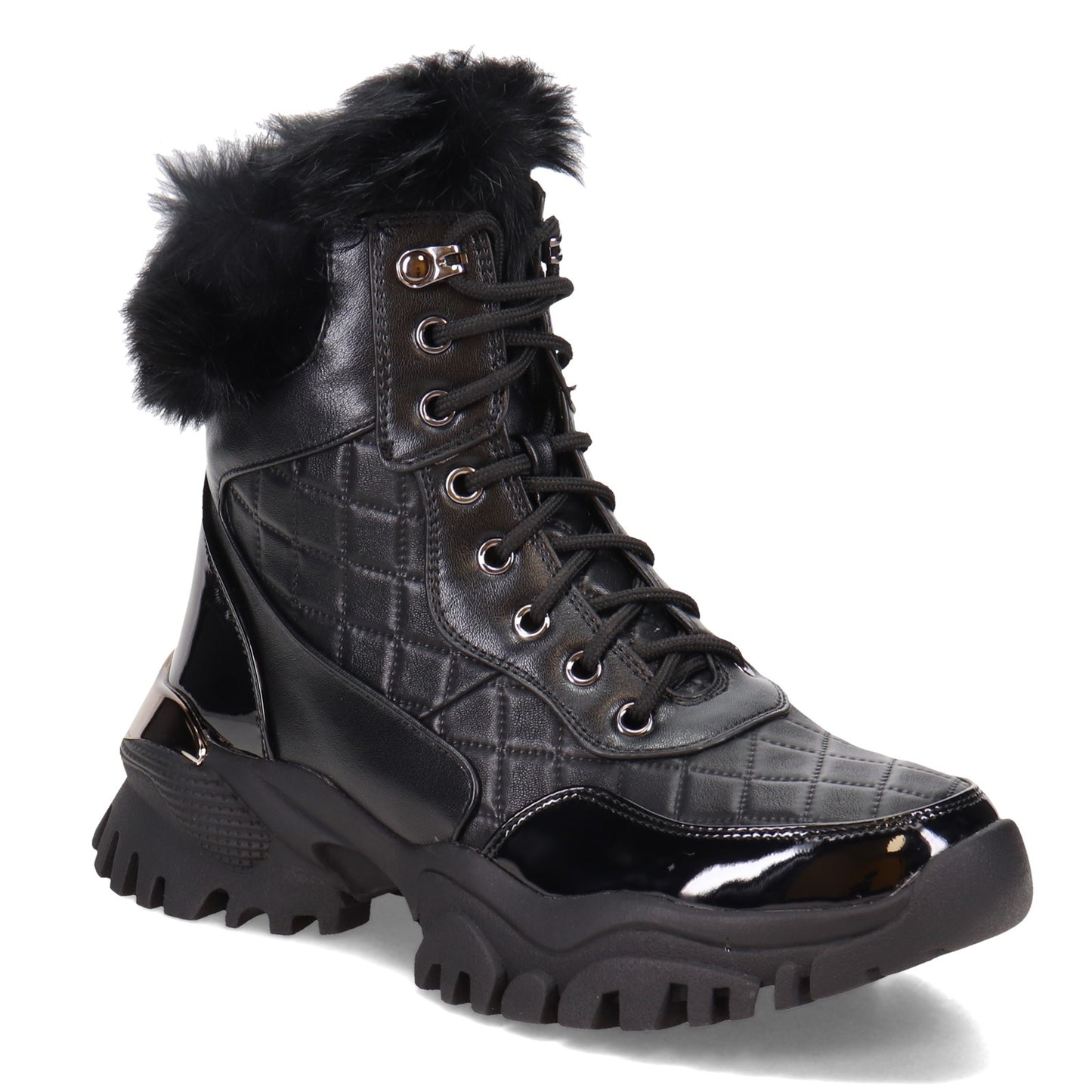 Peltz Shoes Women's Azura Eva Boot Black EVA-B