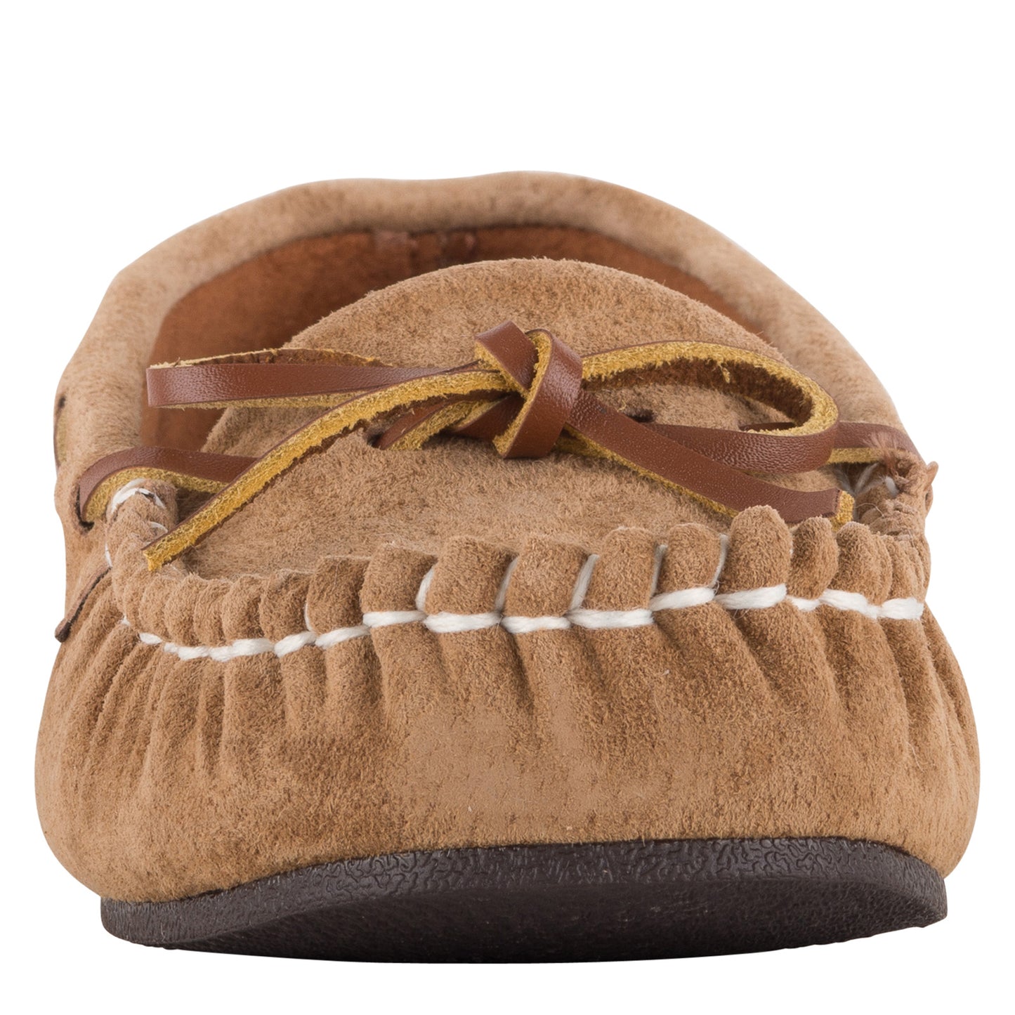 Peltz Shoes Women's Lamo Sabrina Moc Slip-On Chestnut EW1361-CNT