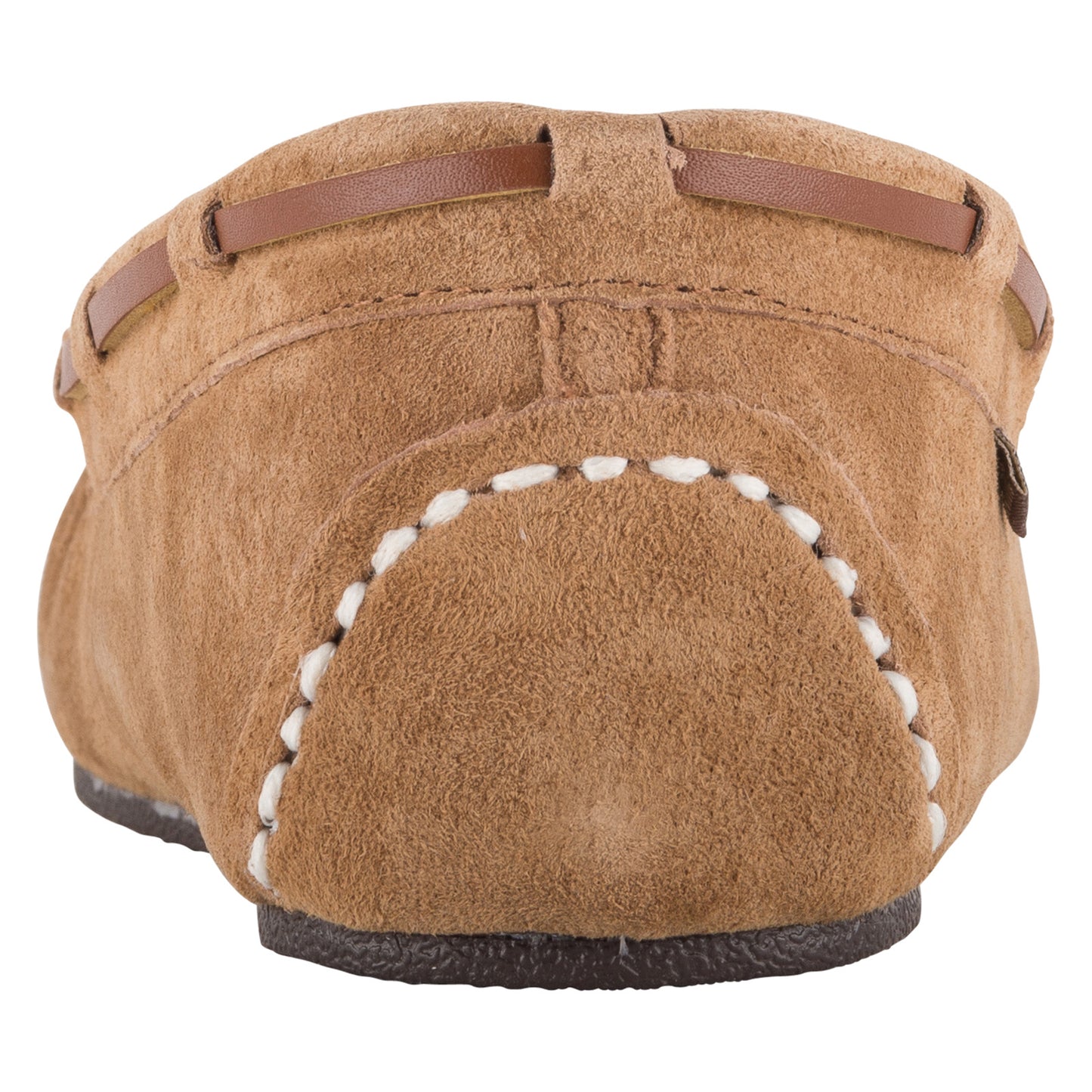 Peltz Shoes Women's Lamo Sabrina Moc Slip-On Chestnut EW1361-CNT
