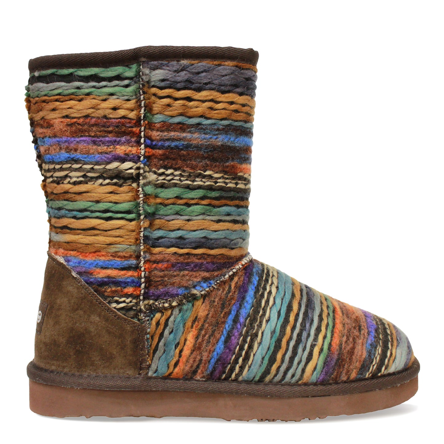 Peltz Shoes Women's Lamo Juarez Boot Chocolate EW1450-CHC