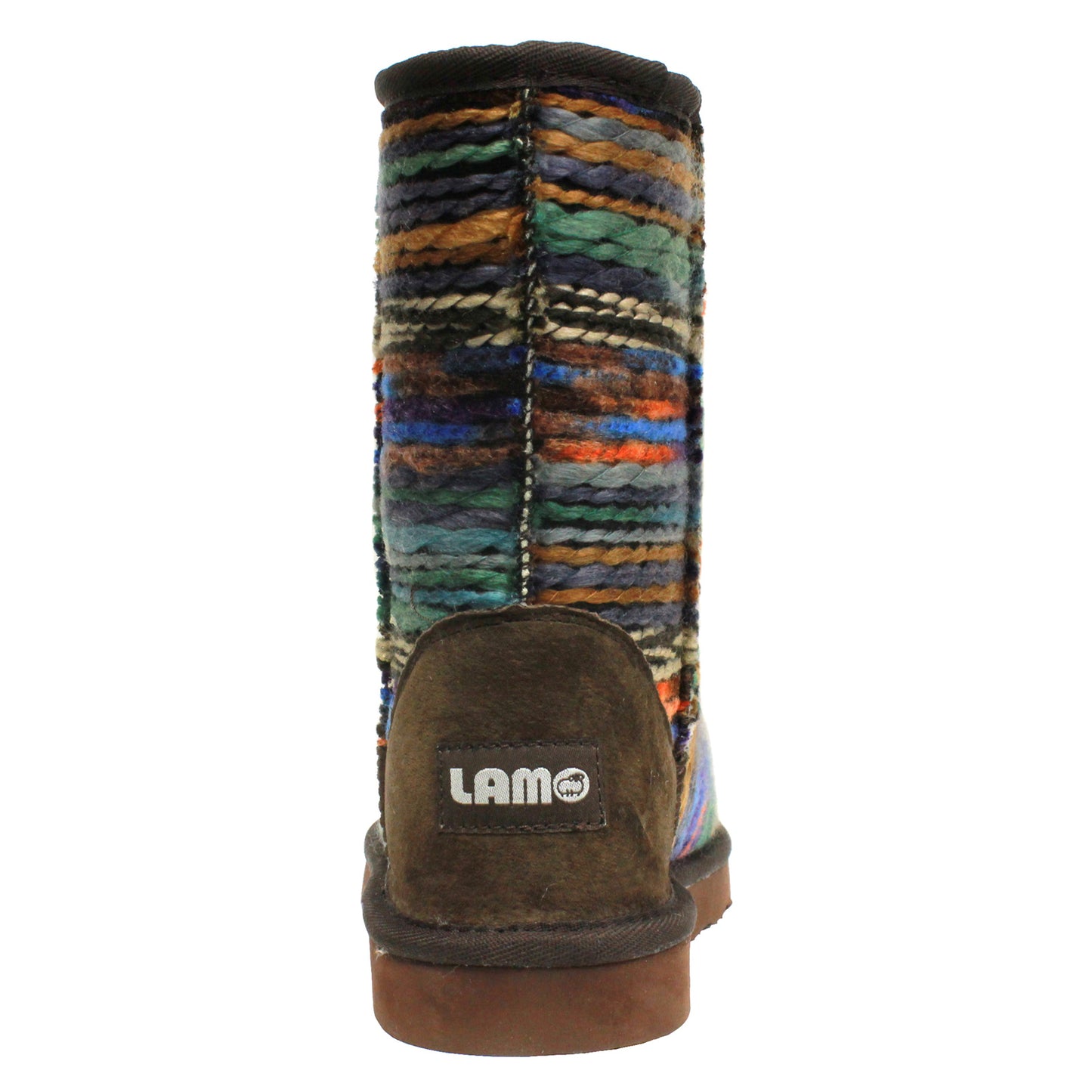 Peltz Shoes Women's Lamo Juarez Boot Chocolate EW1450-CHC