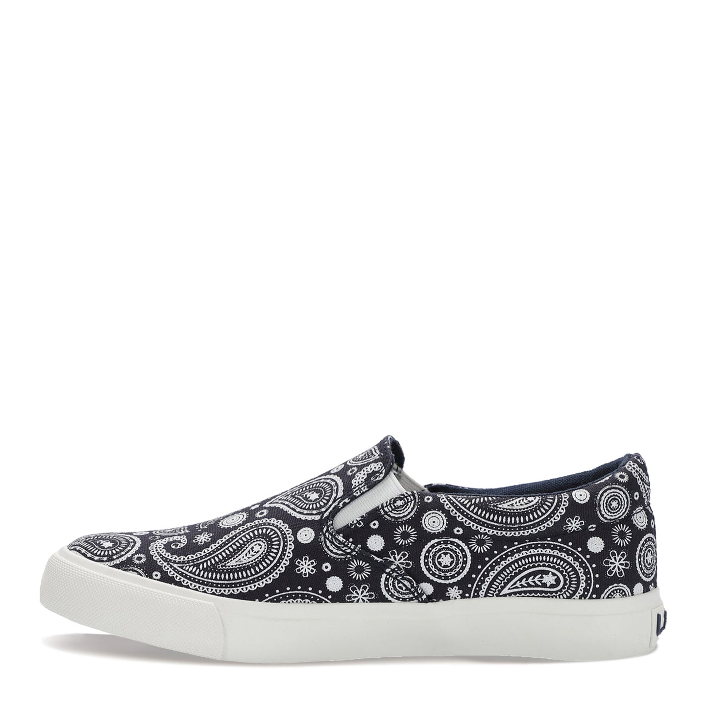 Peltz Shoes Women's Lamo Piper Slip-On Navy Paisley EW1802-NVPA