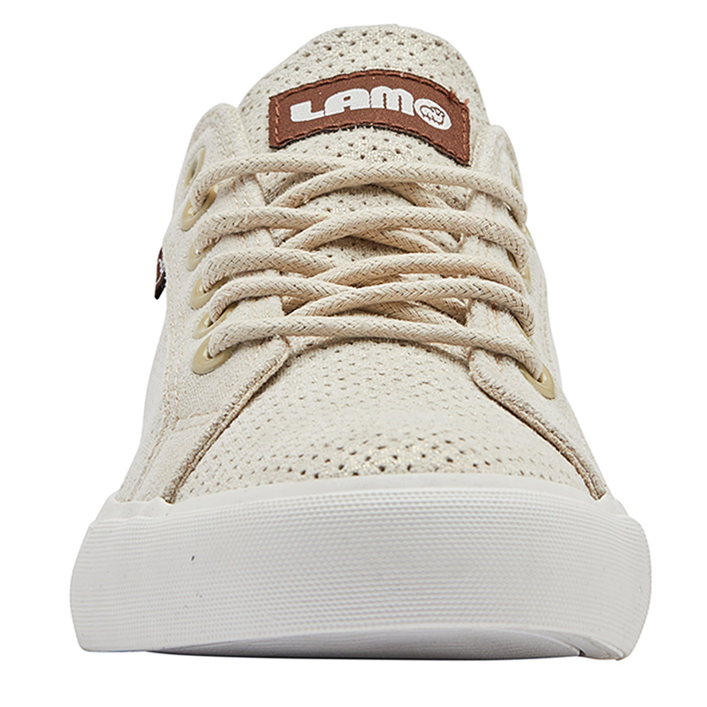 Peltz Shoes Women's Lamo Vita Sneaker gold sand EW1910-GLDS