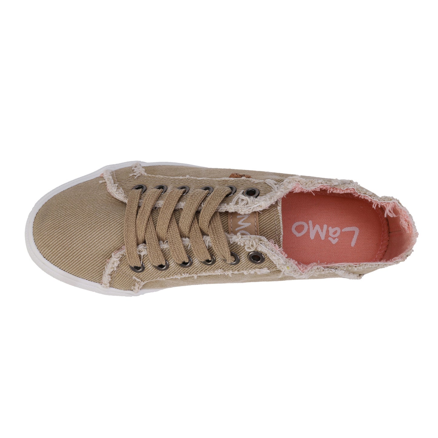 Peltz Shoes Women's Lamo Vita Sneaker Washed Taupe EW1910-WATA