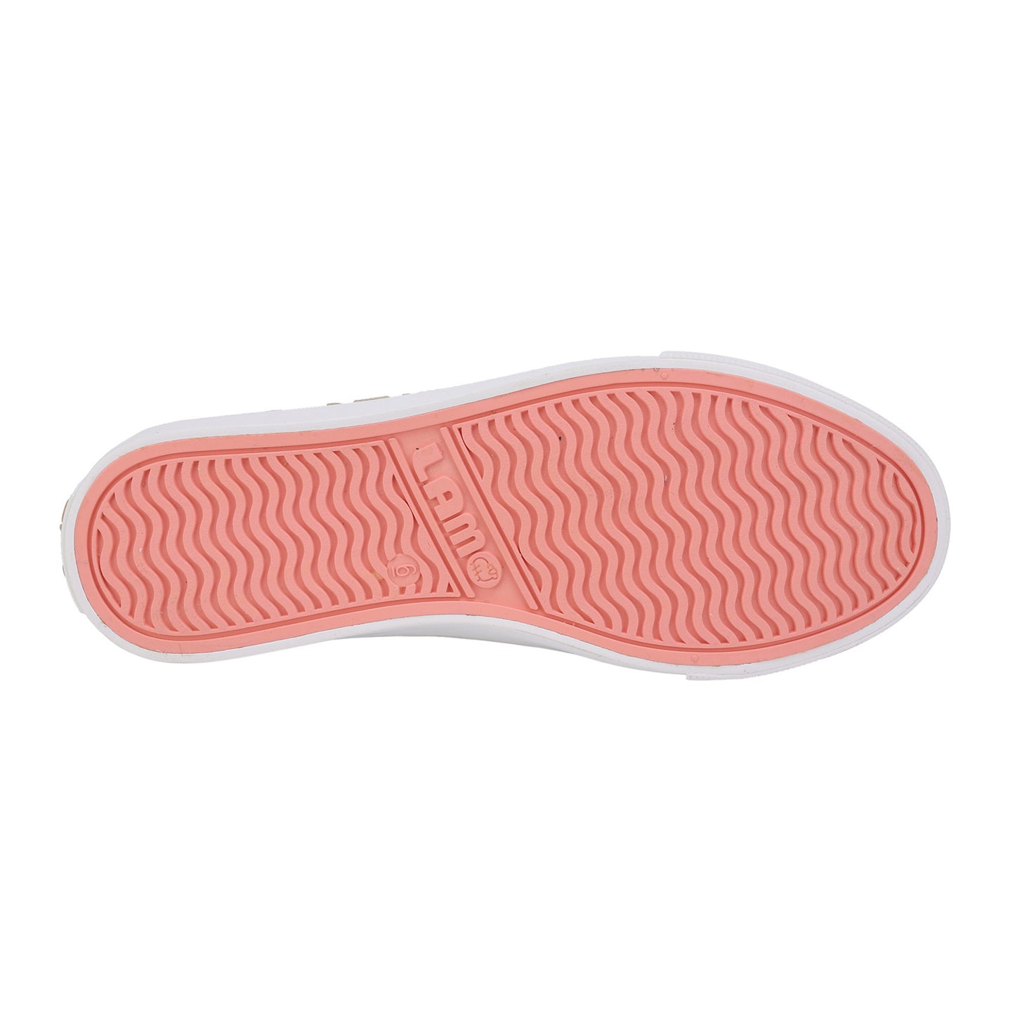 Peltz Shoes Women's Lamo Vita Sneaker Washed Taupe EW1910-WATA