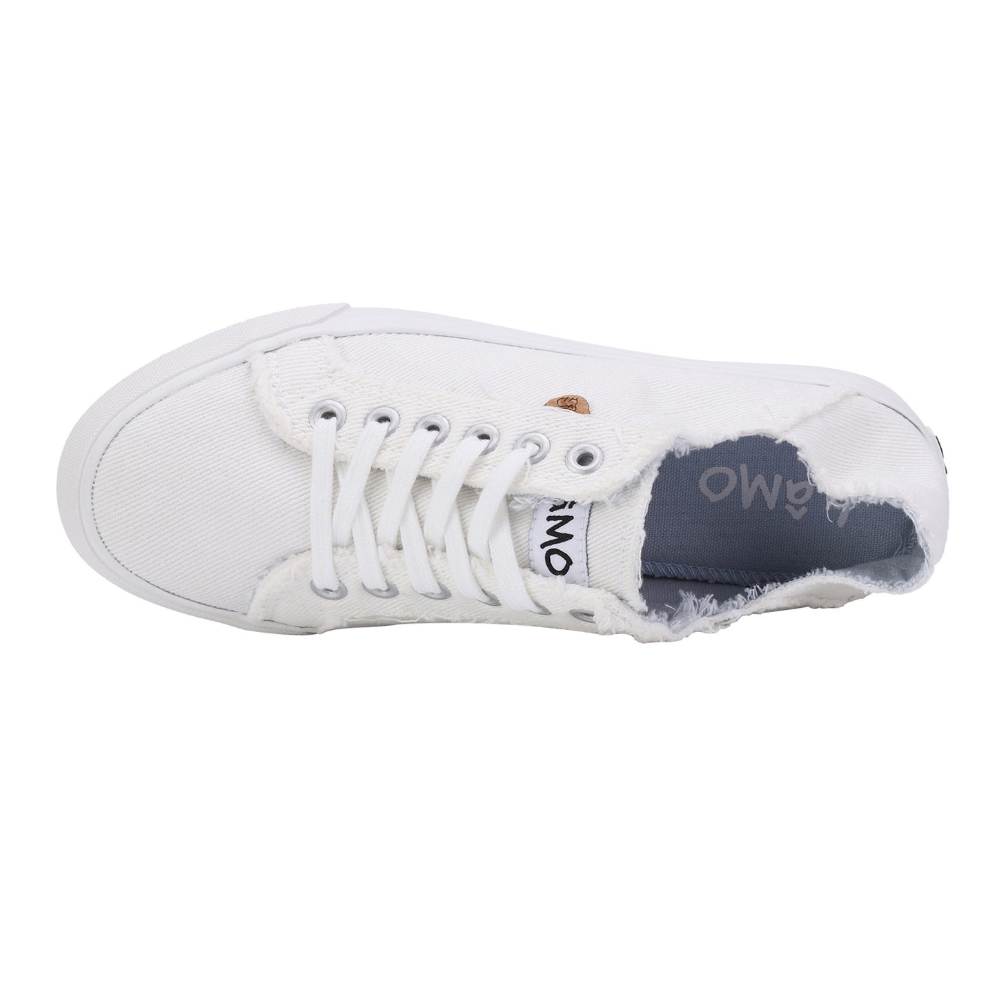 Peltz Shoes Women's Lamo Vita Sneaker Washed White EW1910-WAWH