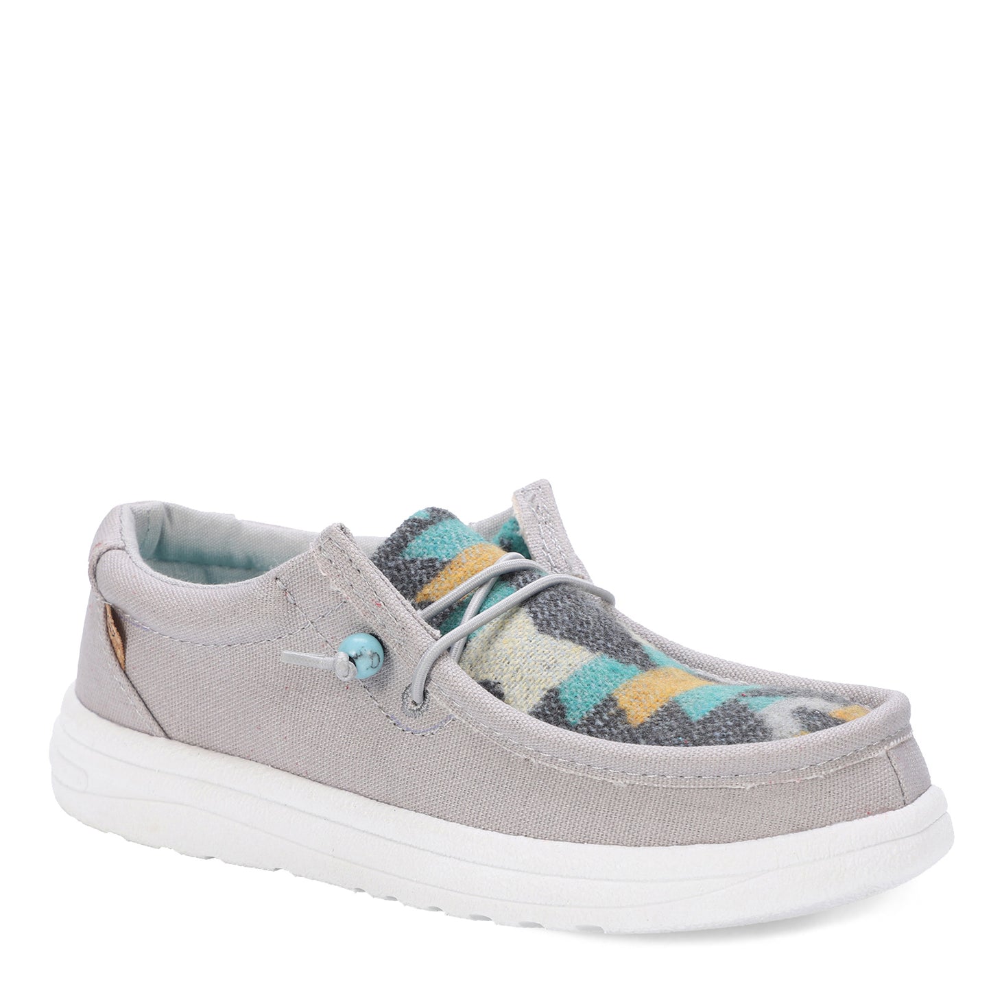 Peltz Shoes Women's Lamo Paula Slip-On Grey/Multi EW2035-062