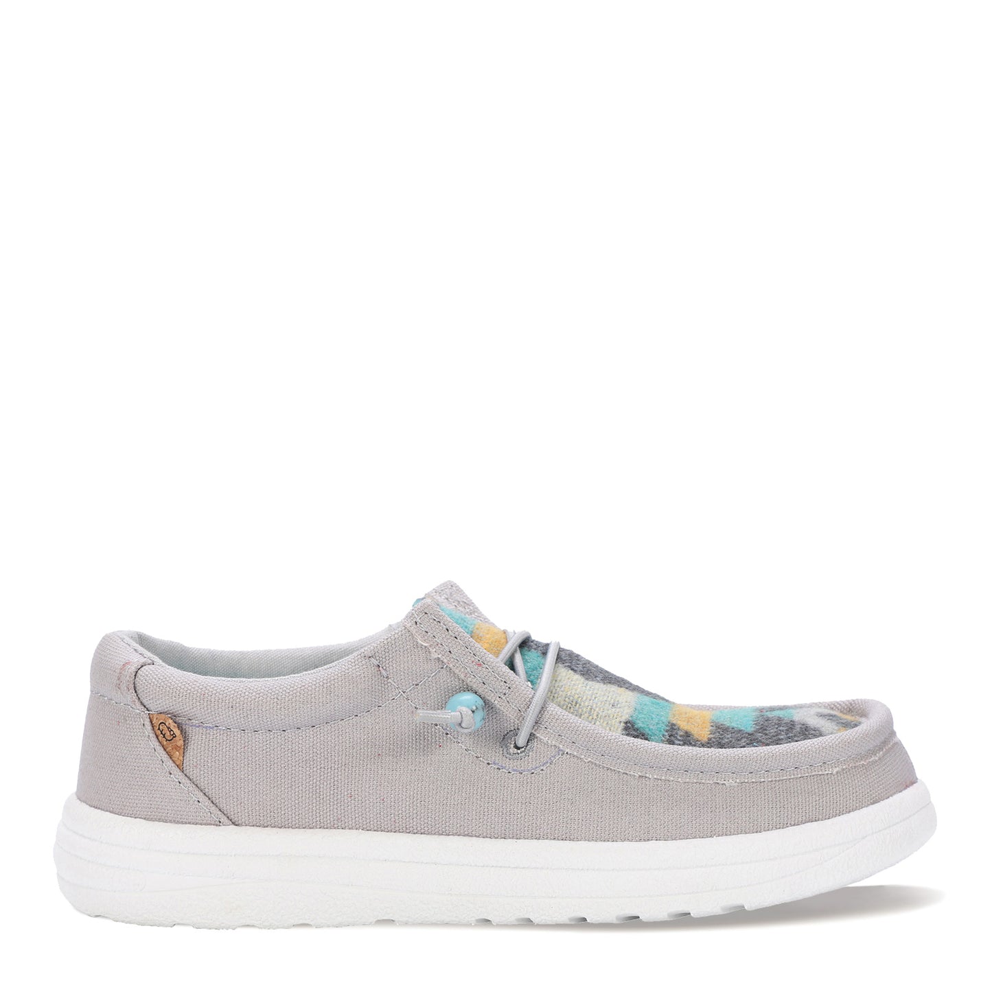 Peltz Shoes Women's Lamo Paula Slip-On Grey/Multi EW2035-062