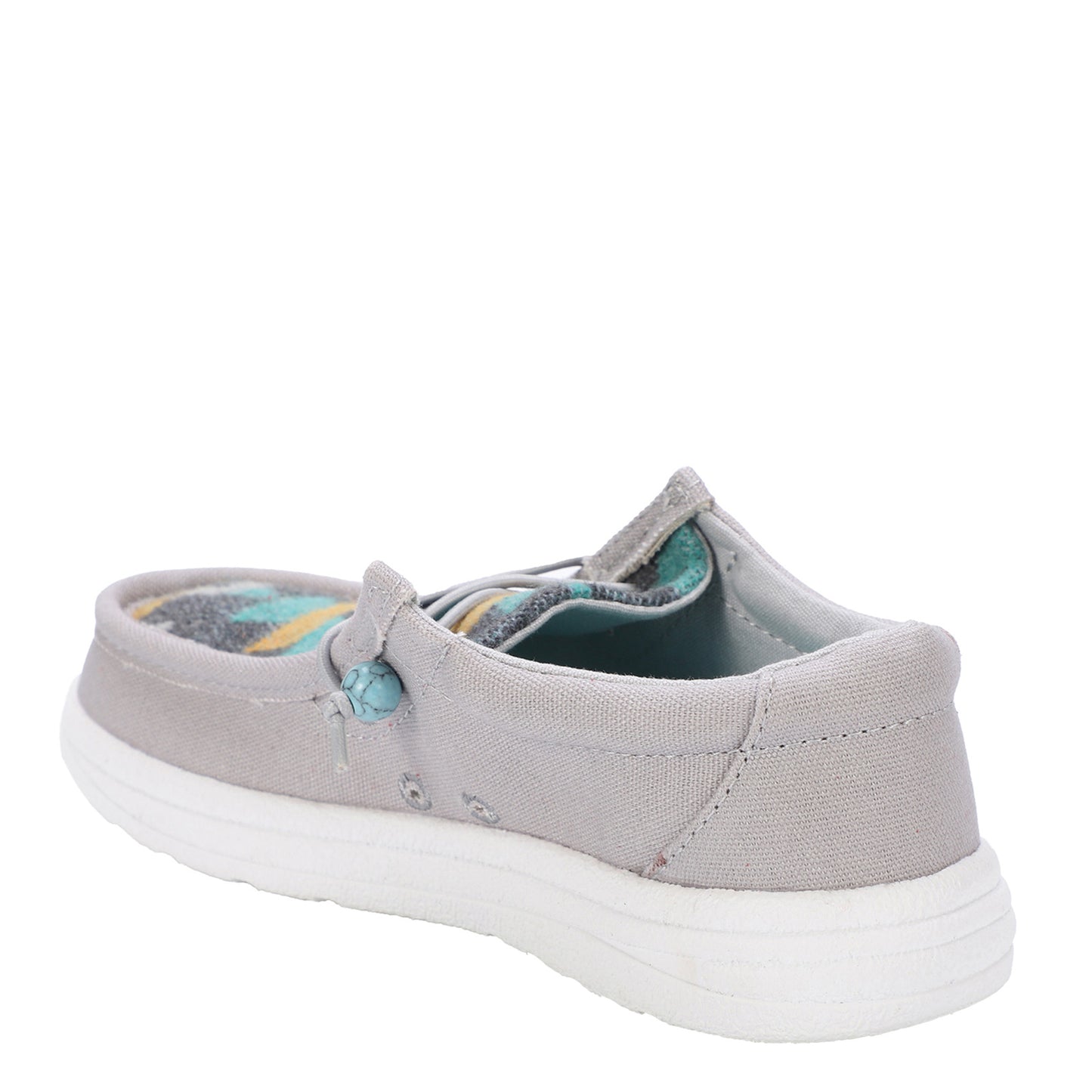 Peltz Shoes Women's Lamo Paula Slip-On Grey/Multi EW2035-062