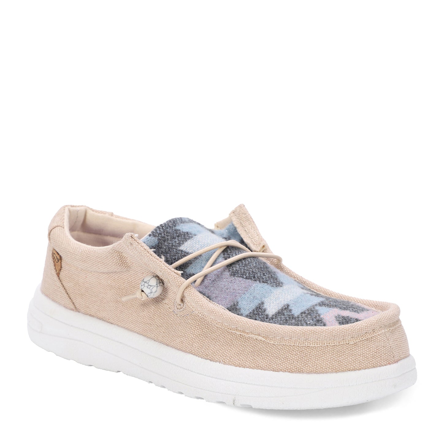 Peltz Shoes Women's Lamo Paula Slip-On Beige/Multi EW2035-BEMU