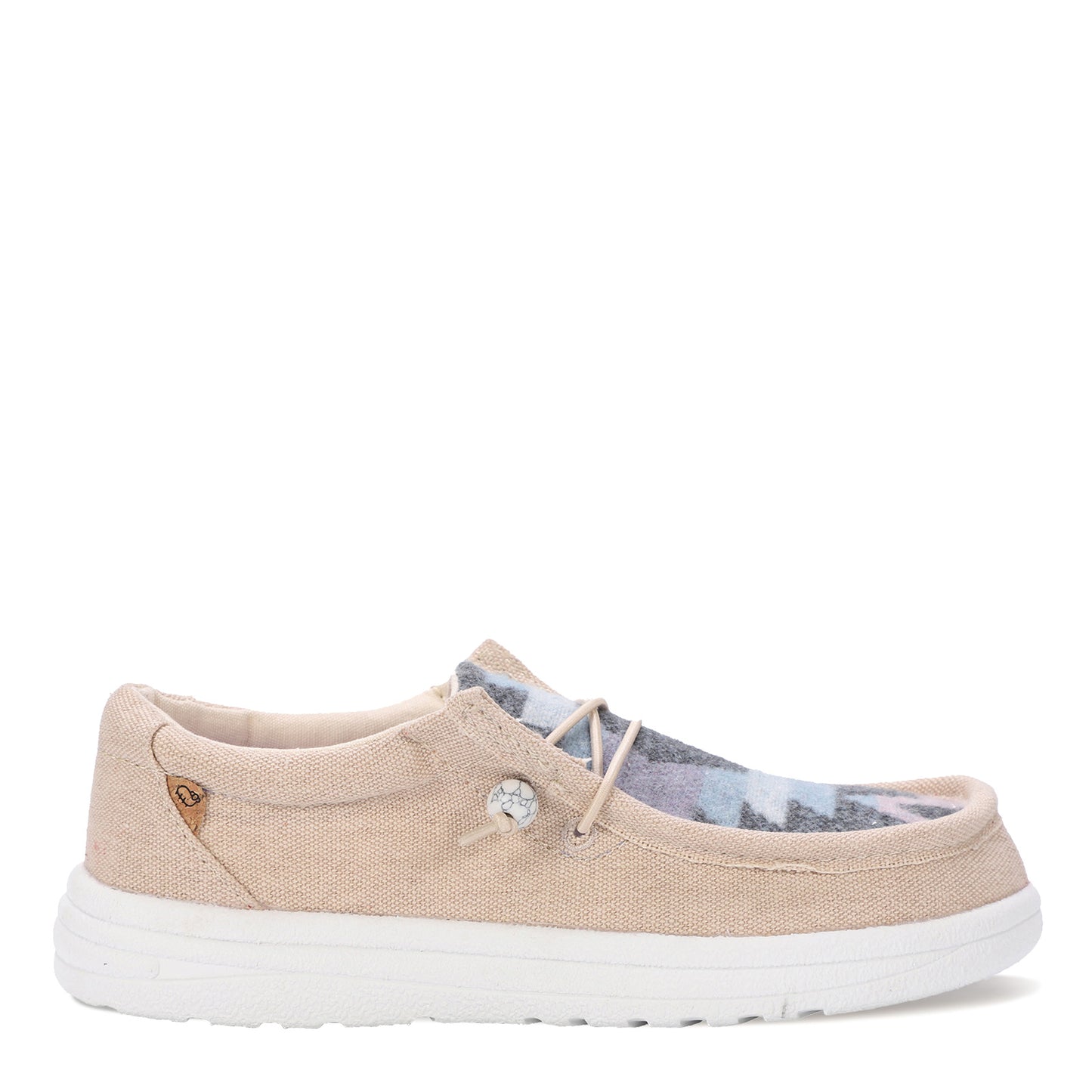 Peltz Shoes Women's Lamo Paula Slip-On Beige/Multi EW2035-BEMU