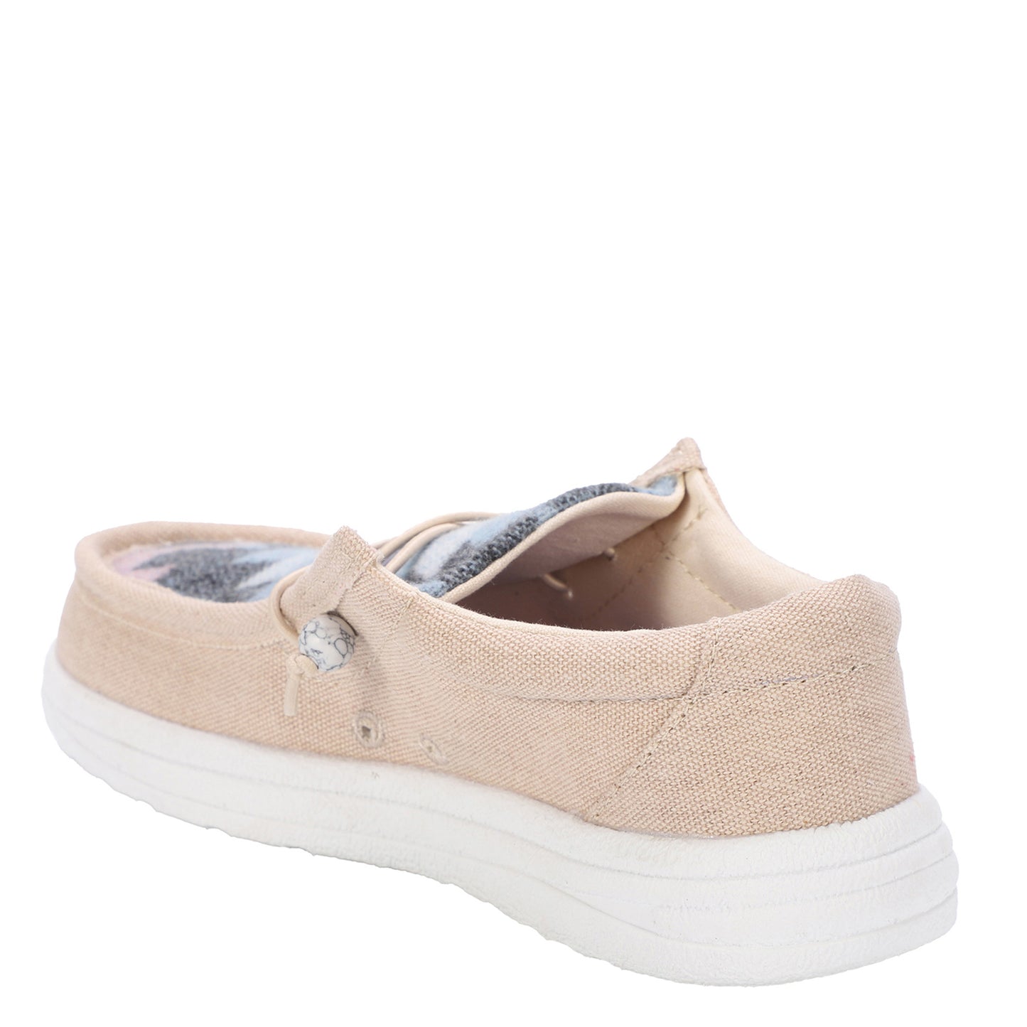 Peltz Shoes Women's Lamo Paula Slip-On Beige/Multi EW2035-BEMU