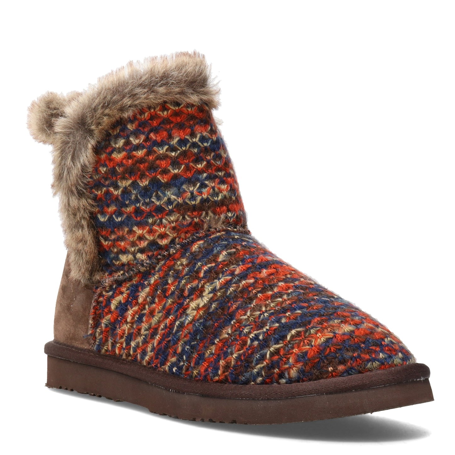 Peltz Shoes Women's Lamo Yuma Boot CHOCOLATE EW2039-CHC