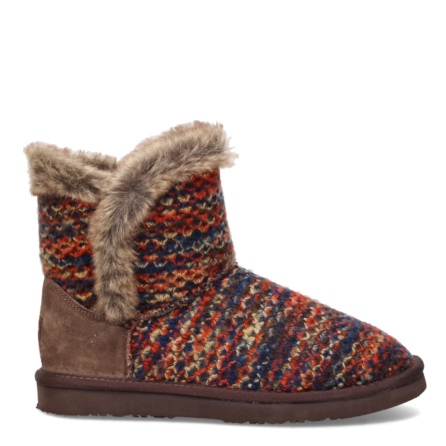 Peltz Shoes Women's Lamo Yuma Boot CHOCOLATE EW2039-CHC