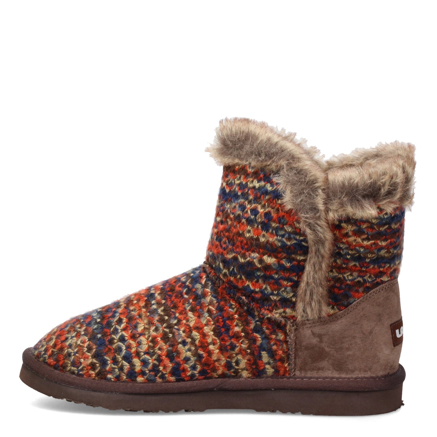 Peltz Shoes Women's Lamo Yuma Boot CHOCOLATE EW2039-CHC