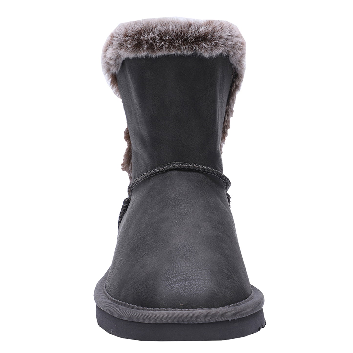 Peltz Shoes Women's Lamo Vera Boot Charcoal EW2261-CHA