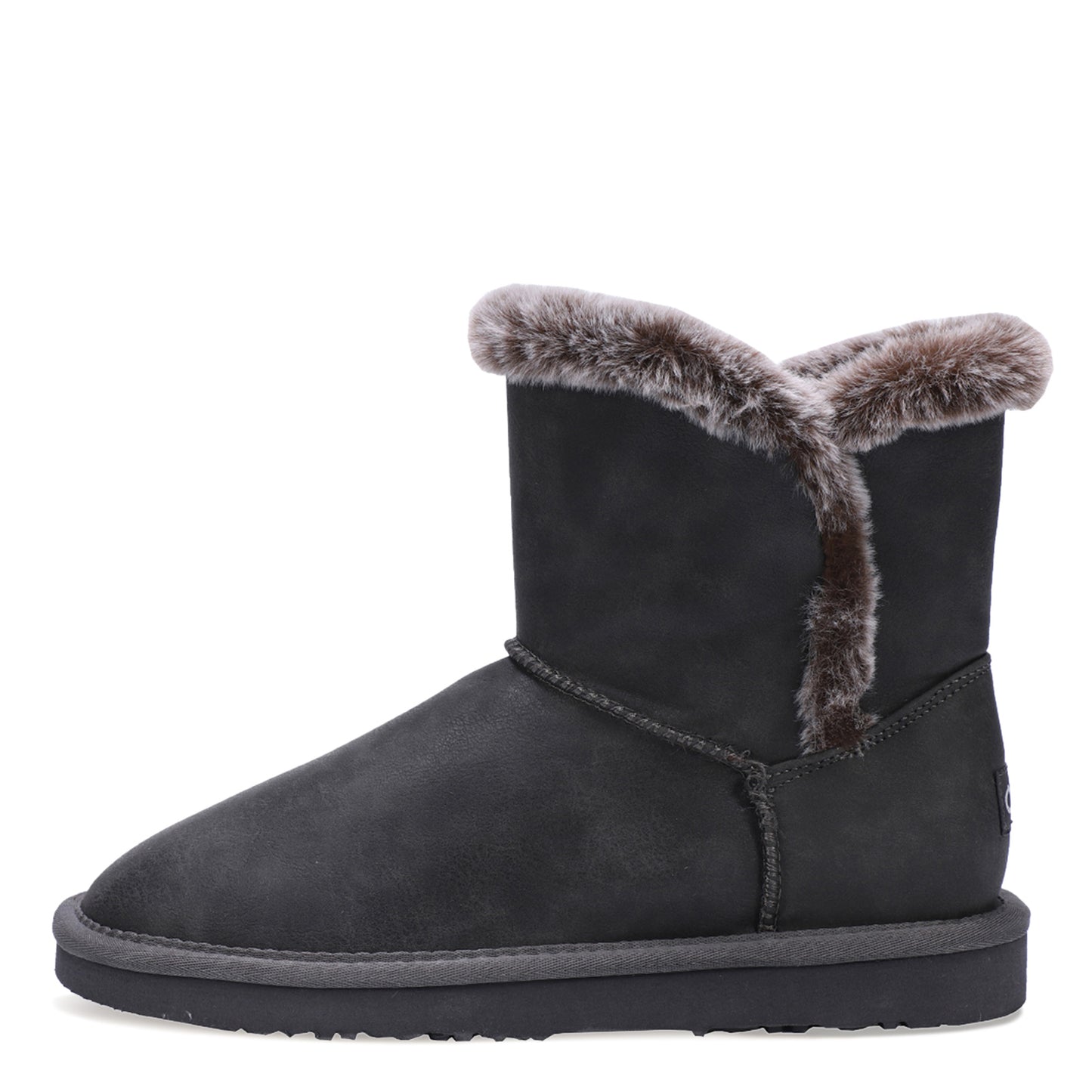 Peltz Shoes Women's Lamo Vera Boot Charcoal EW2261-CHA