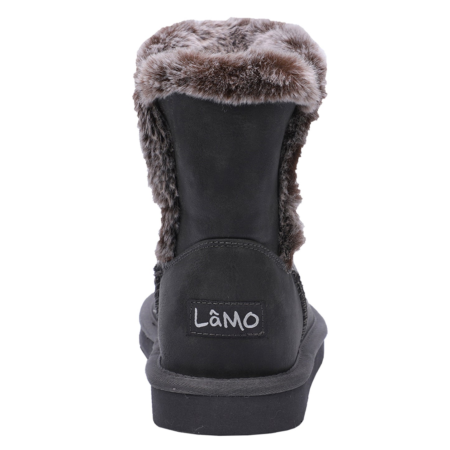 Peltz Shoes Women's Lamo Vera Boot Charcoal EW2261-CHA