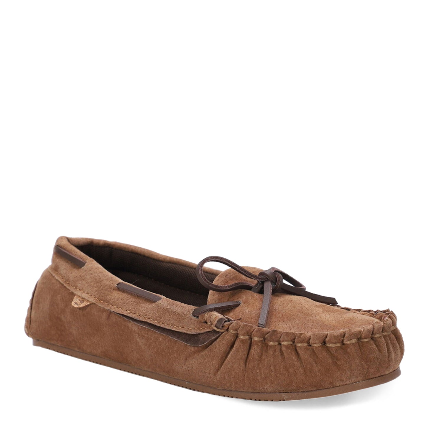 Peltz Shoes Women's Lamo Selena Moc Slip-On Chestnut EW2304-CNT