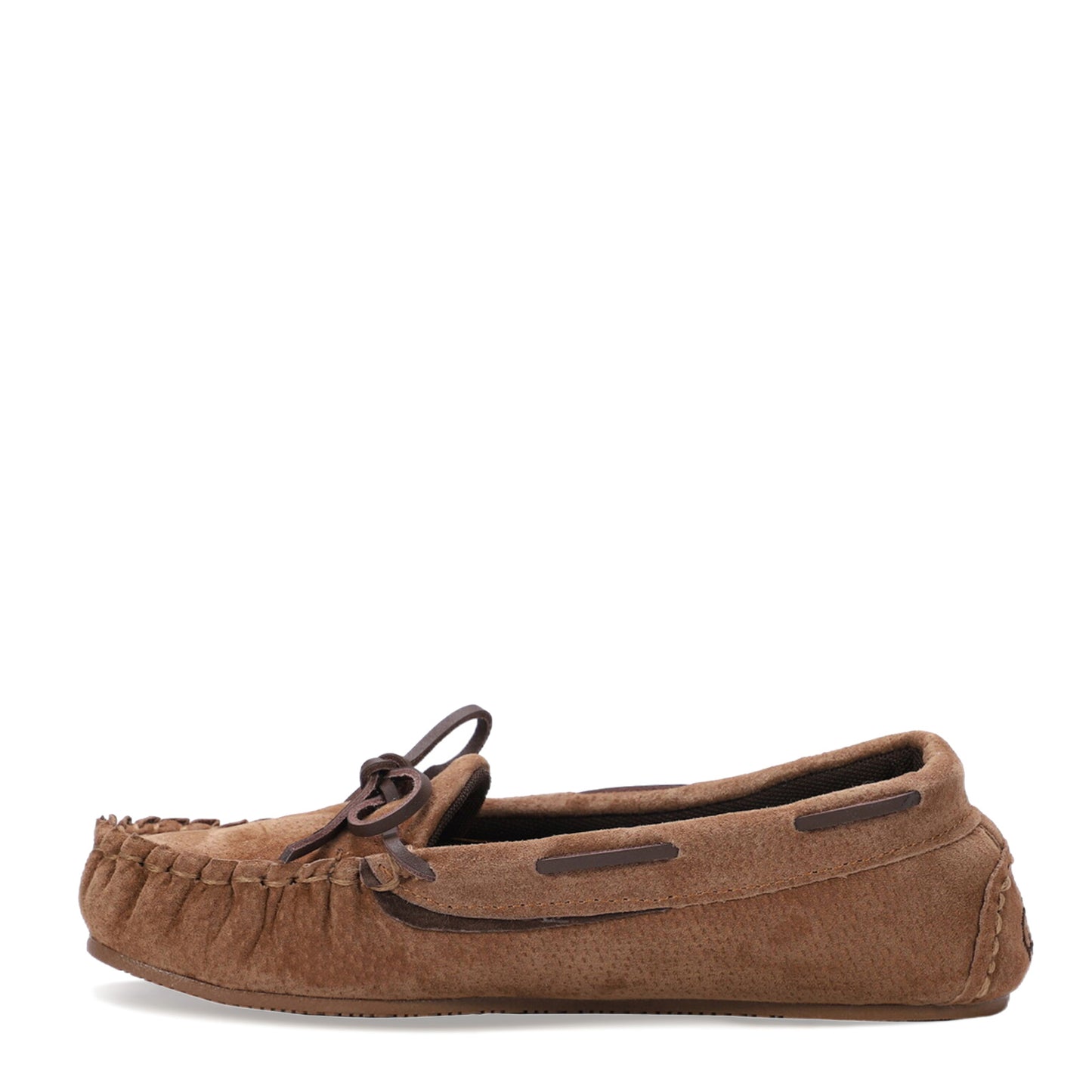 Peltz Shoes Women's Lamo Selena Moc Slip-On Chestnut EW2304-CNT