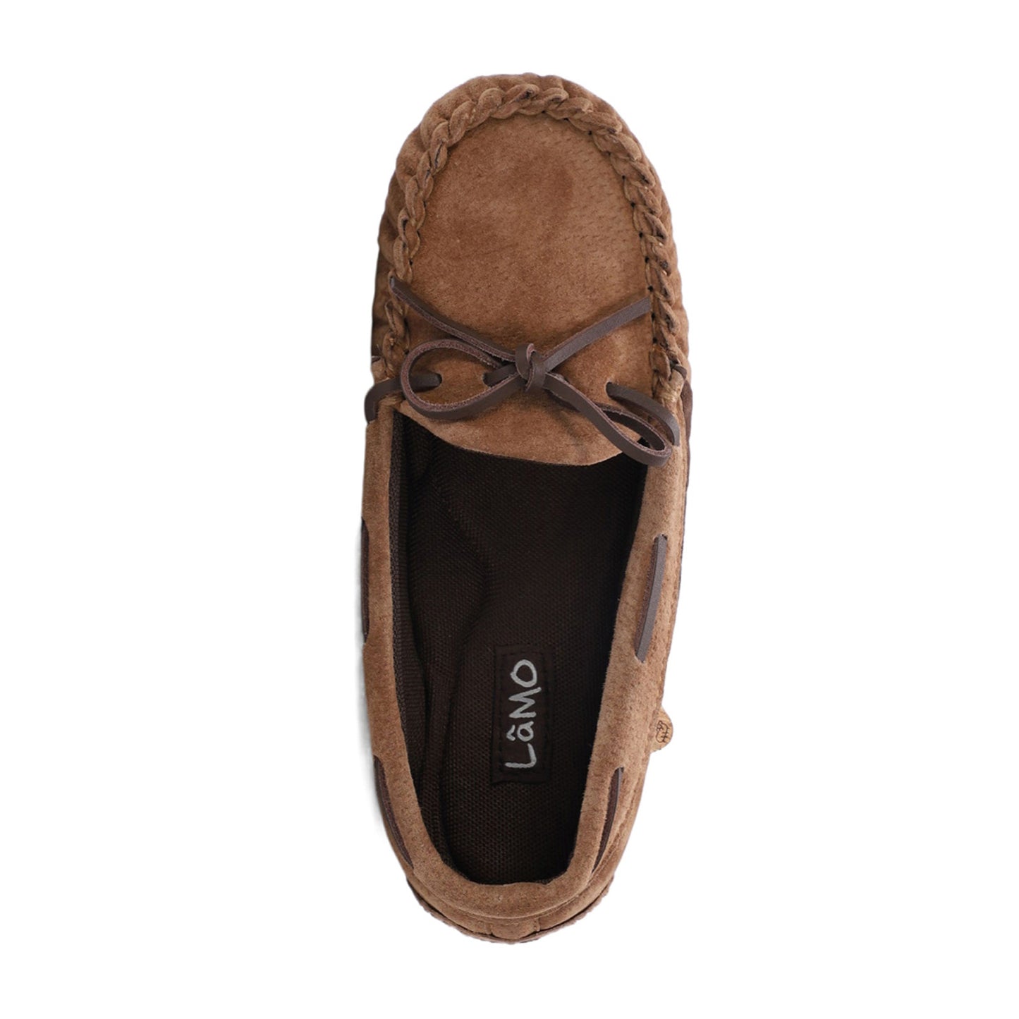 Peltz Shoes Women's Lamo Selena Moc Slip-On Chestnut EW2304-CNT