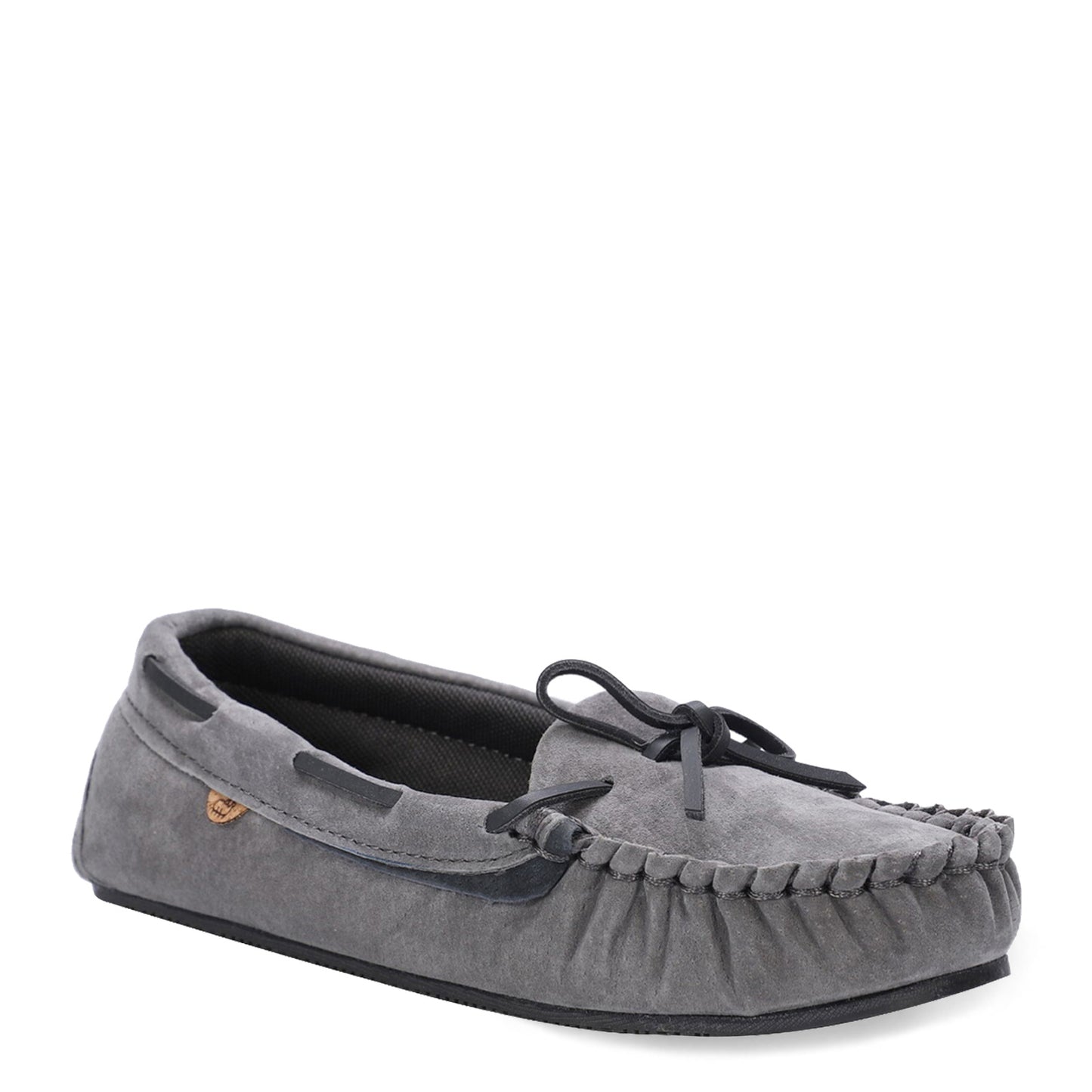 Peltz Shoes Women's Lamo Selena Moc Slip-On Grey EW2304-GRY