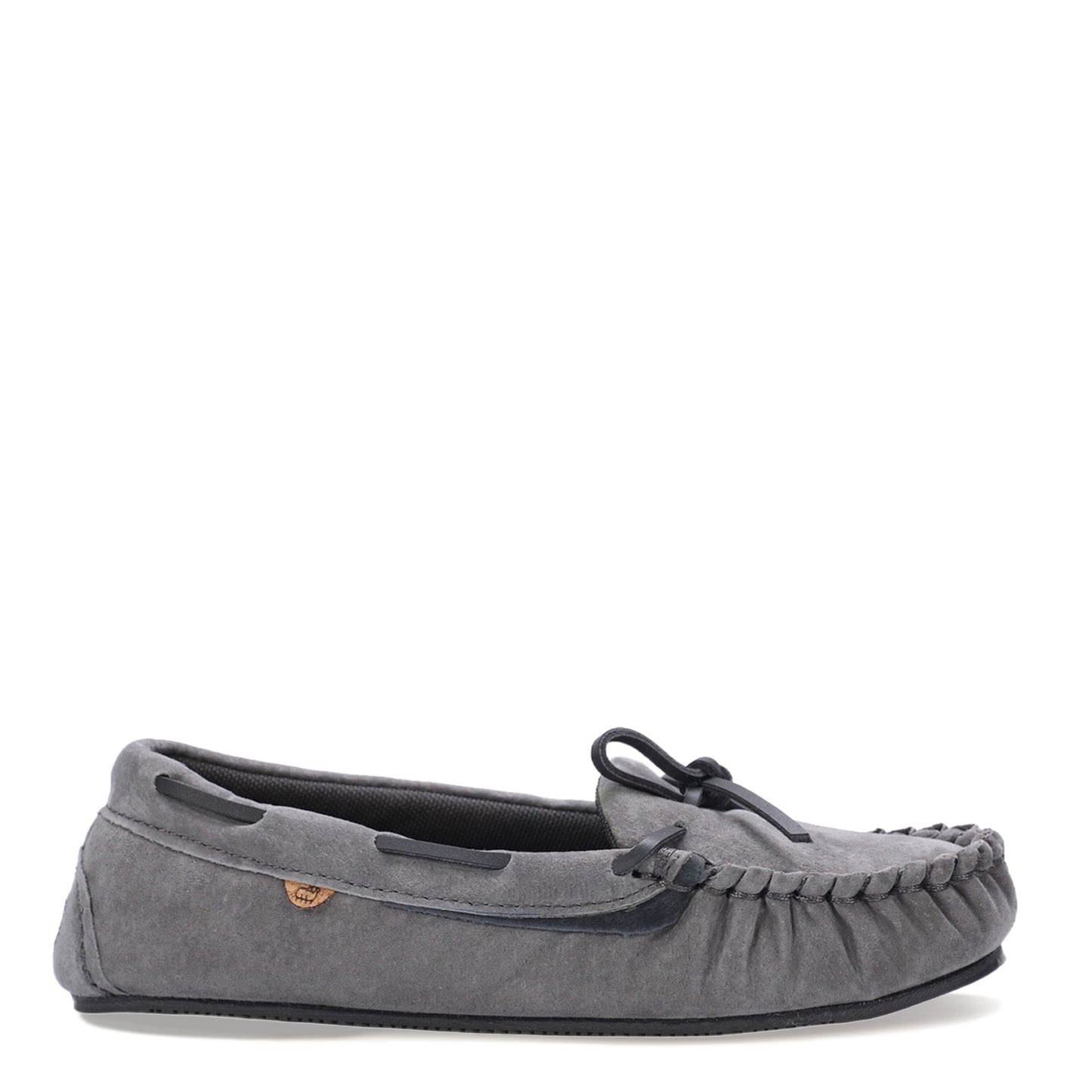 Peltz Shoes Women's Lamo Selena Moc Slip-On Grey EW2304-GRY