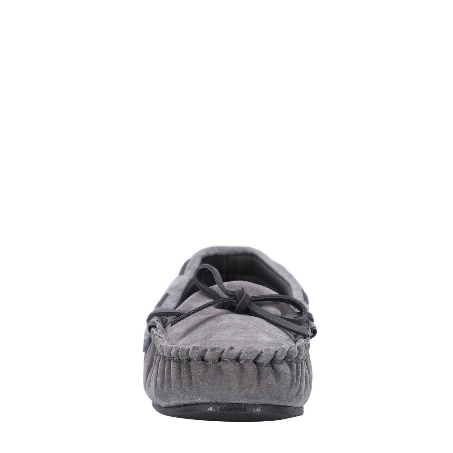 Peltz Shoes Women's Lamo Selena Moc Slip-On Grey EW2304-GRY