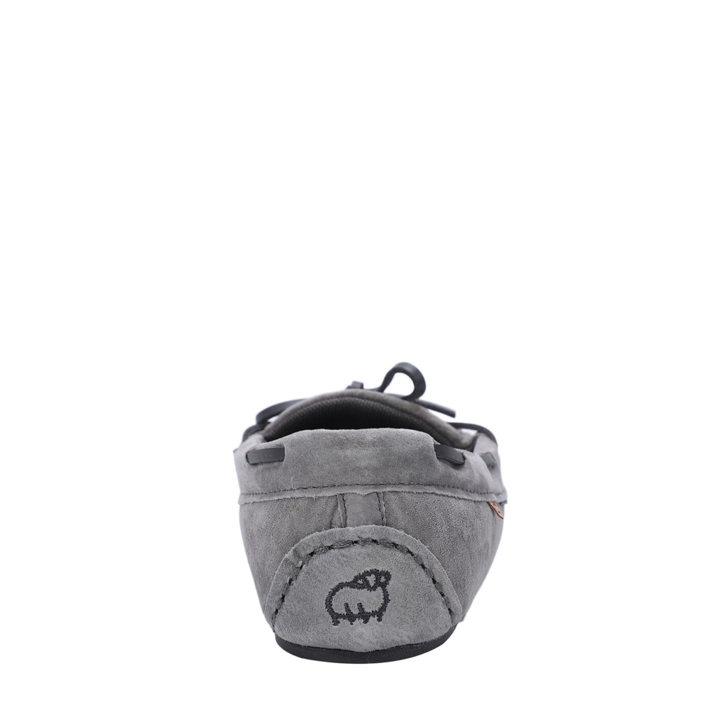 Peltz Shoes Women's Lamo Selena Moc Slip-On Grey EW2304-GRY