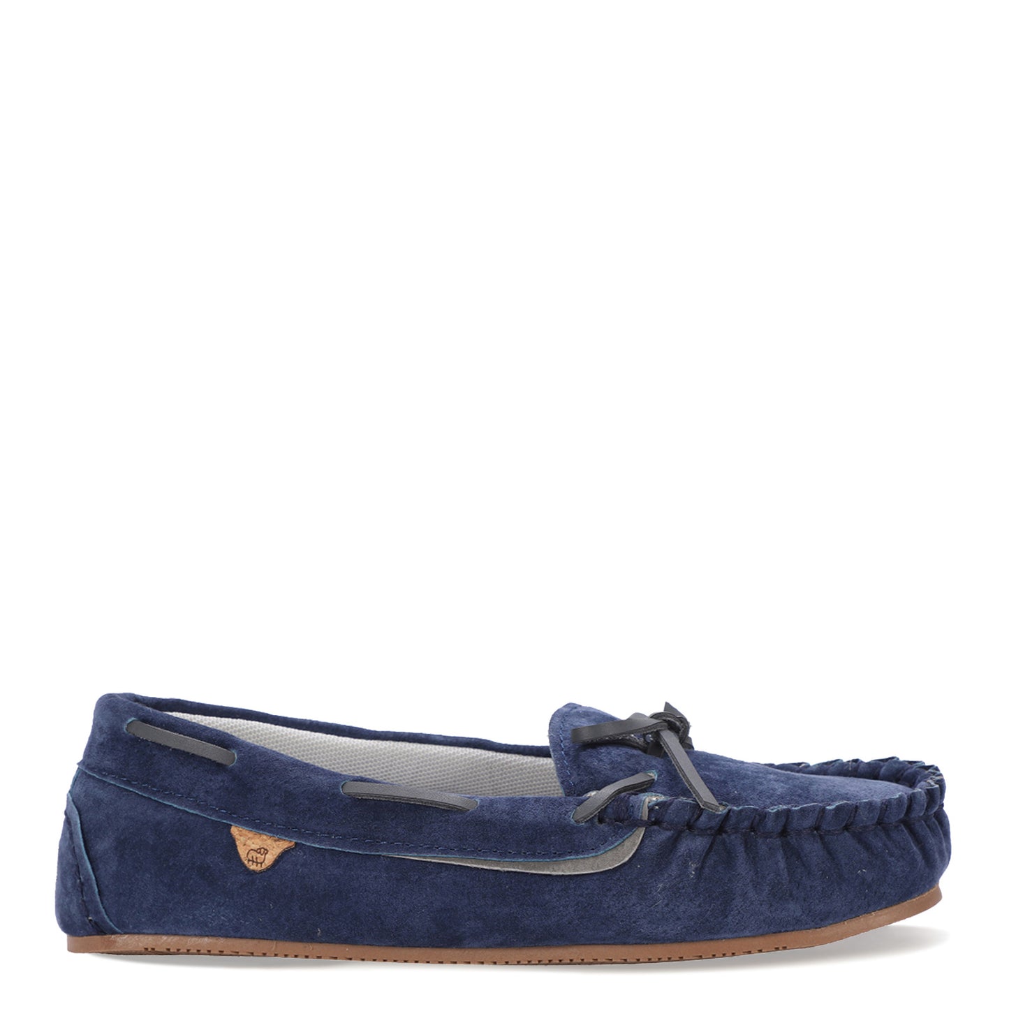 Peltz Shoes Women's Lamo Selena Moc Slip-On Navy EW2304-NVY