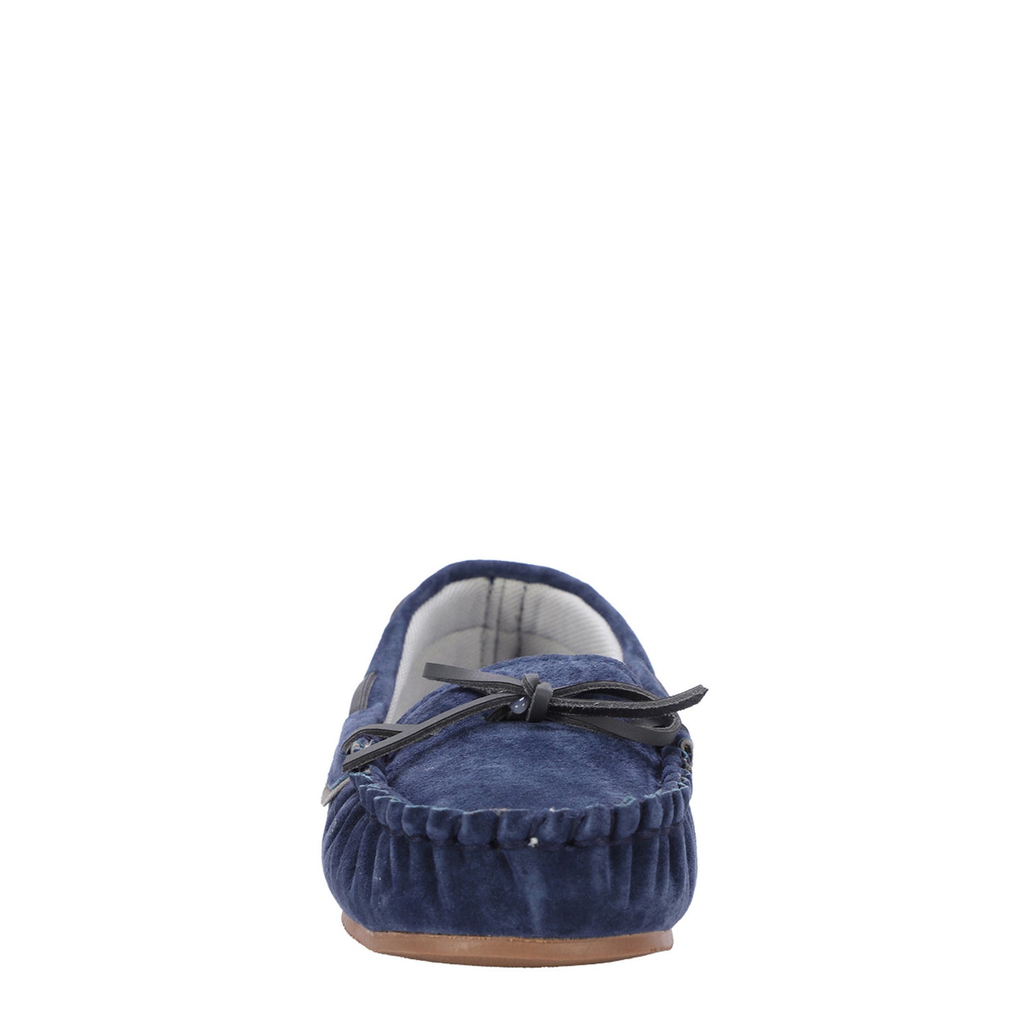 Peltz Shoes Women's Lamo Selena Moc Slip-On Navy EW2304-NVY