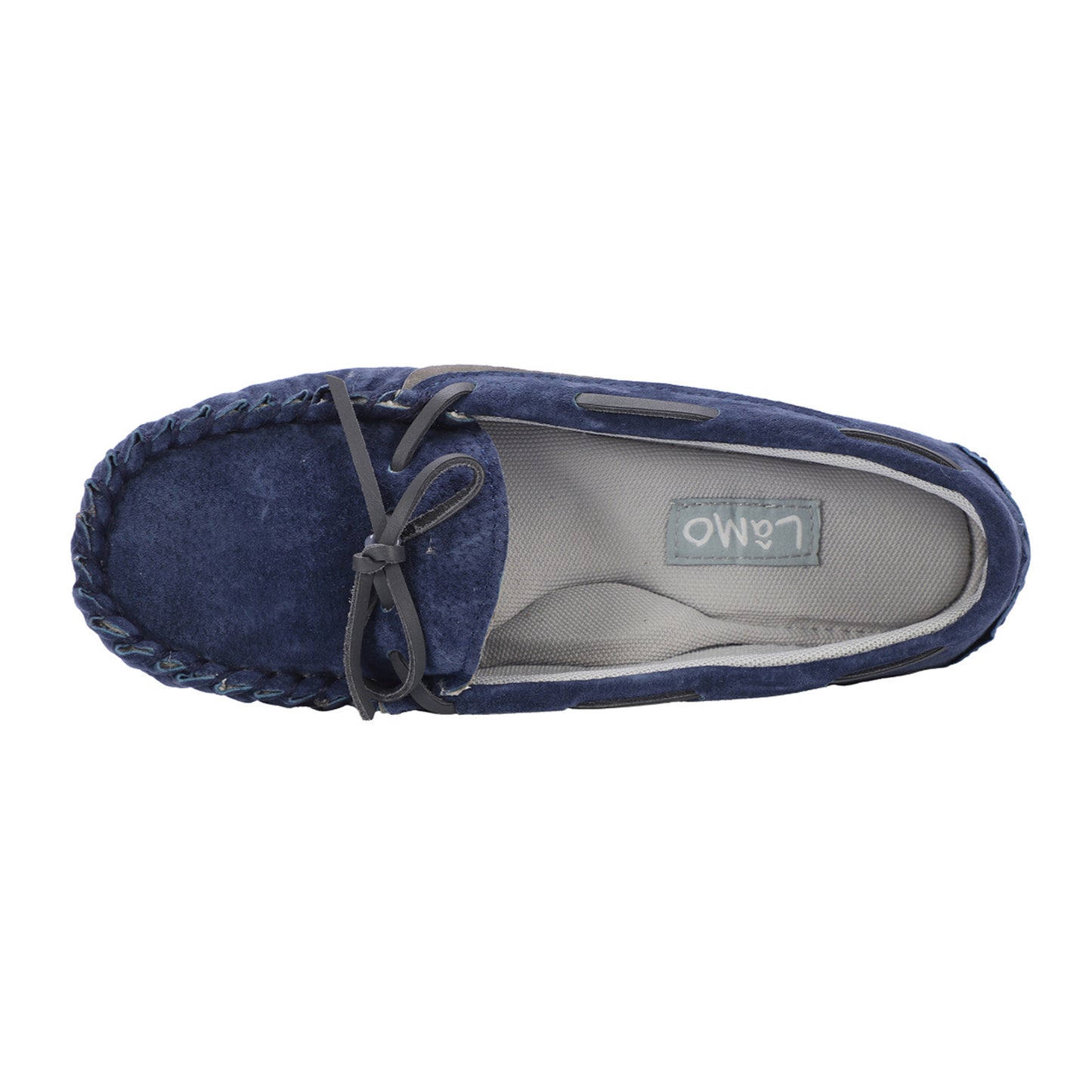 Peltz Shoes Women's Lamo Selena Moc Slip-On Navy EW2304-NVY