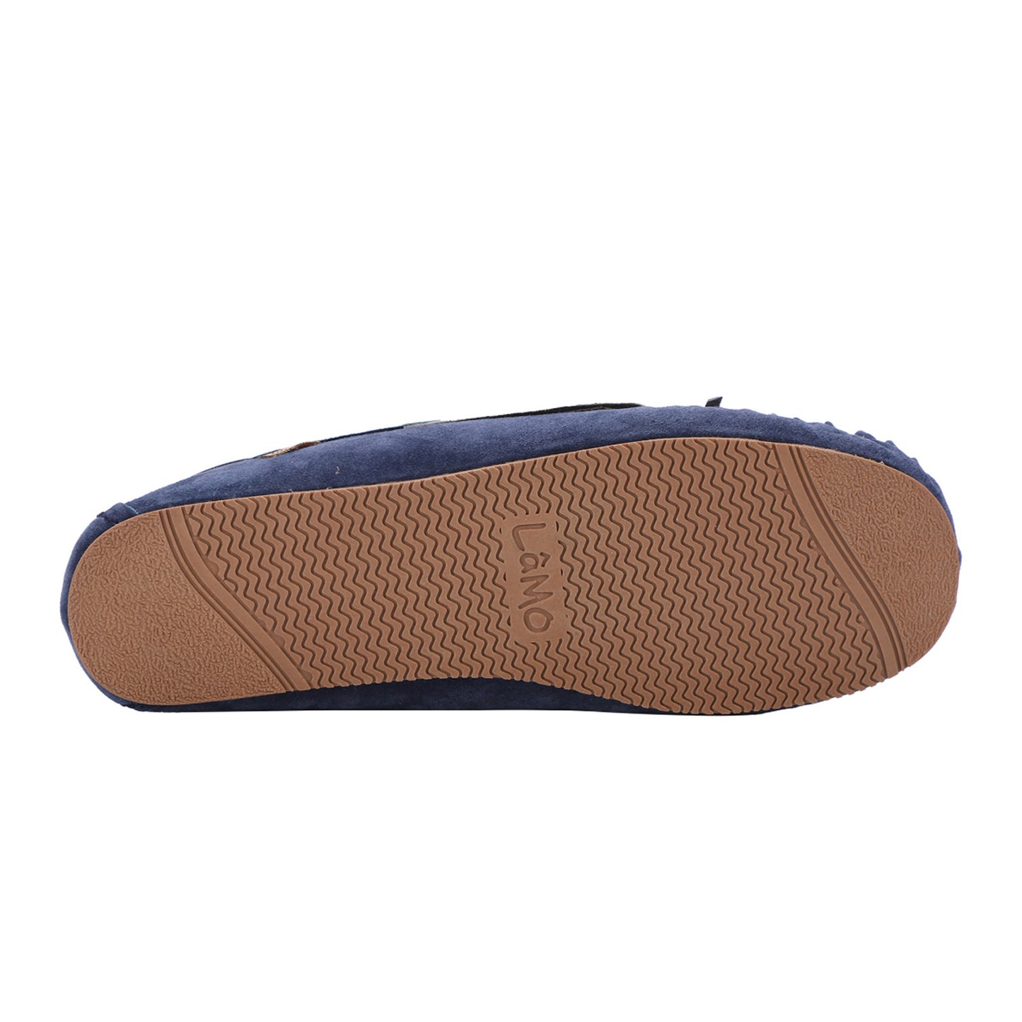 Peltz Shoes Women's Lamo Selena Moc Slip-On Navy EW2304-NVY