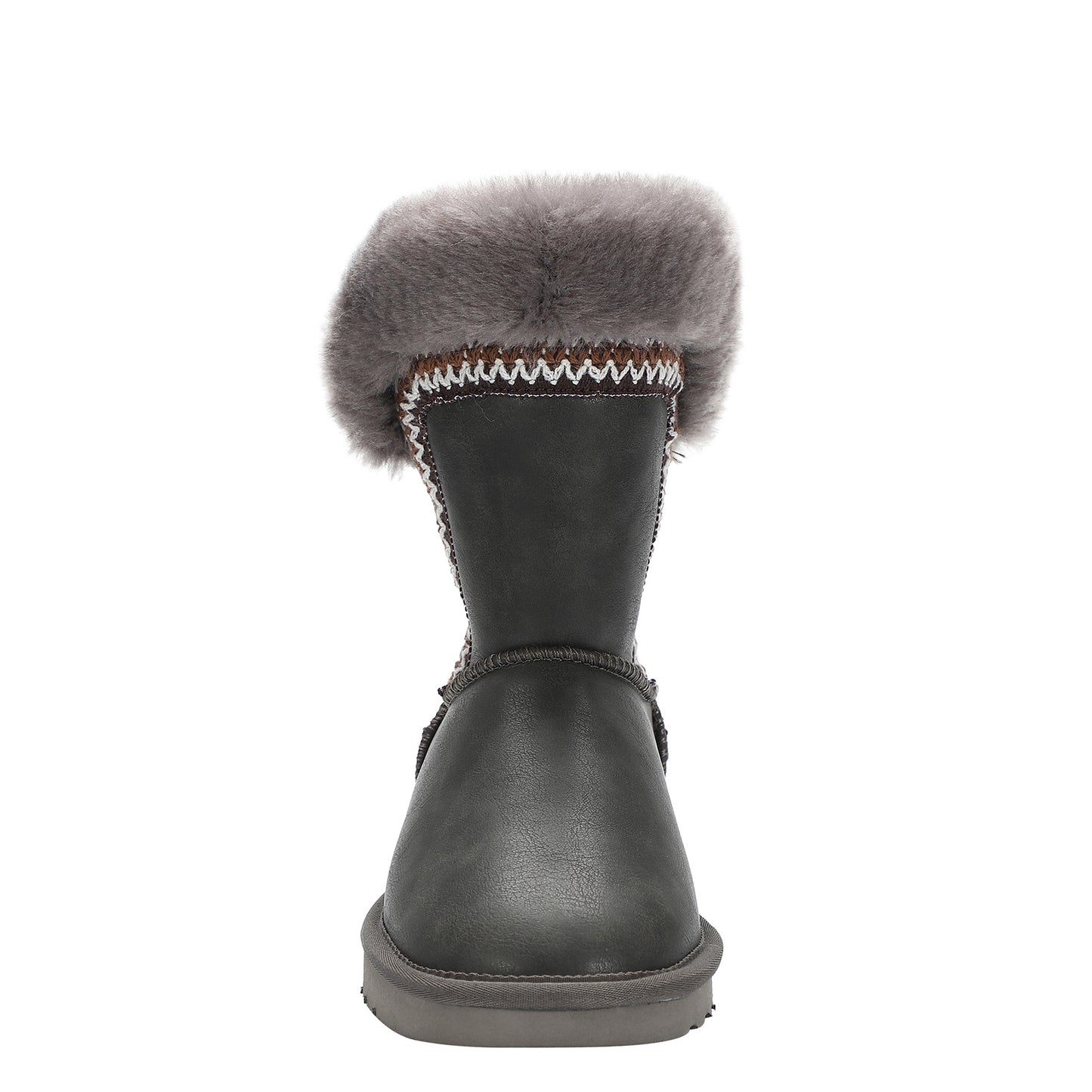 Peltz Shoes Women's Lamo Alma Boot Waxed Charcoal EW2315-WCHA