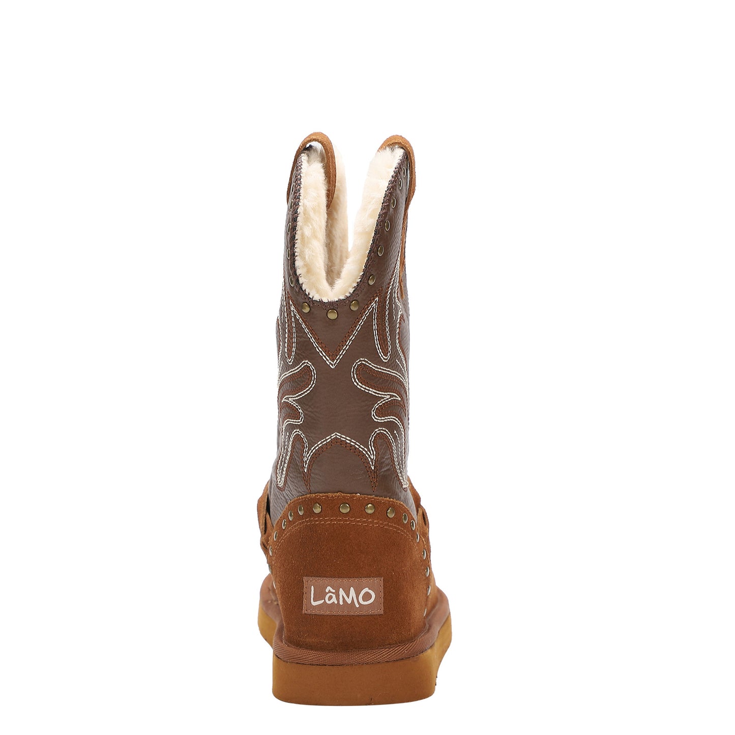 Peltz Shoes Women's Lamo Wrangler Boot Chestnut/Brown EW2316-964