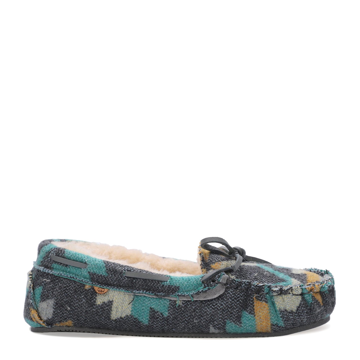 Peltz Shoes Women's Lamo Hannah Slipper Grey/Multi EW2318-062