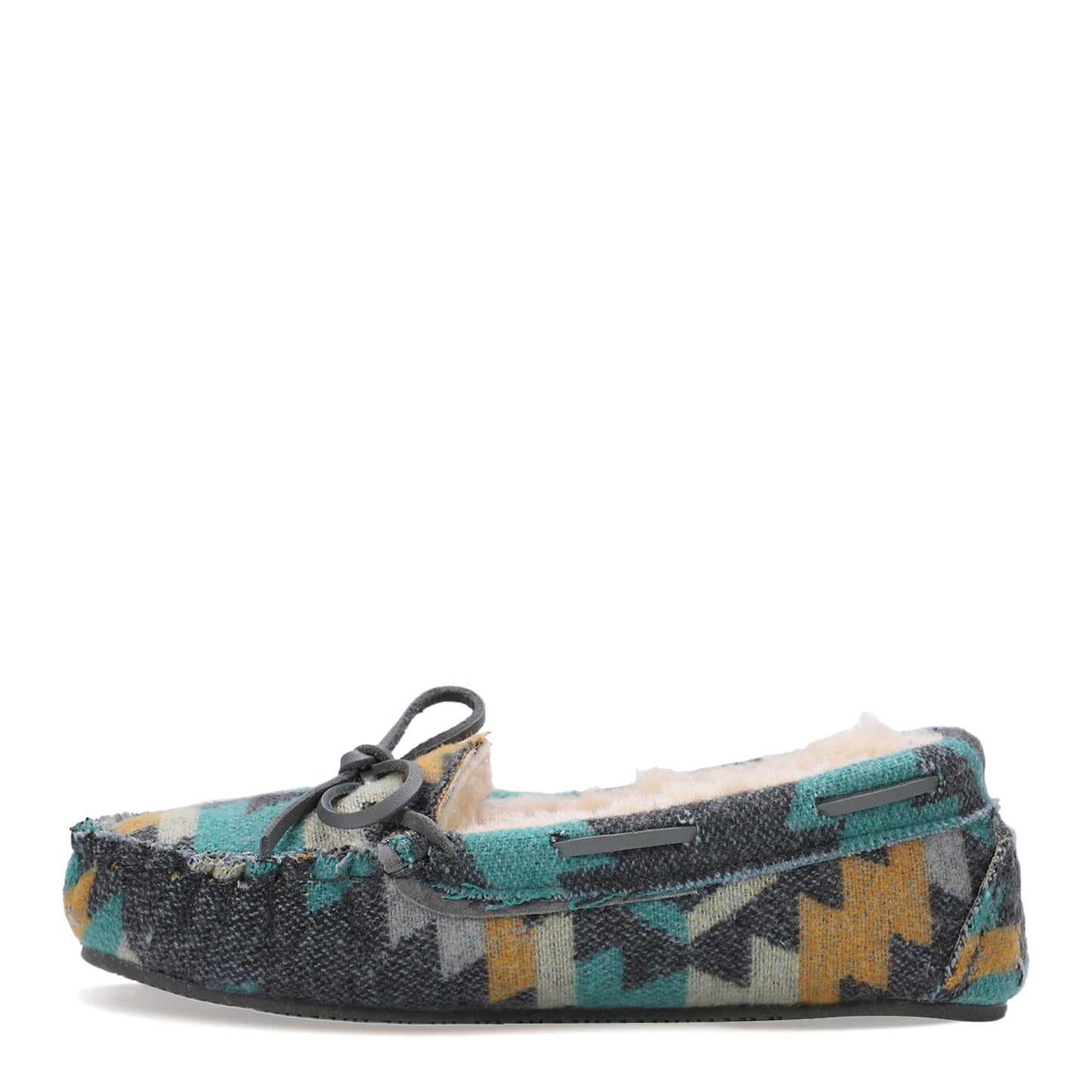 Peltz Shoes Women's Lamo Hannah Slipper Grey/Multi EW2318-062