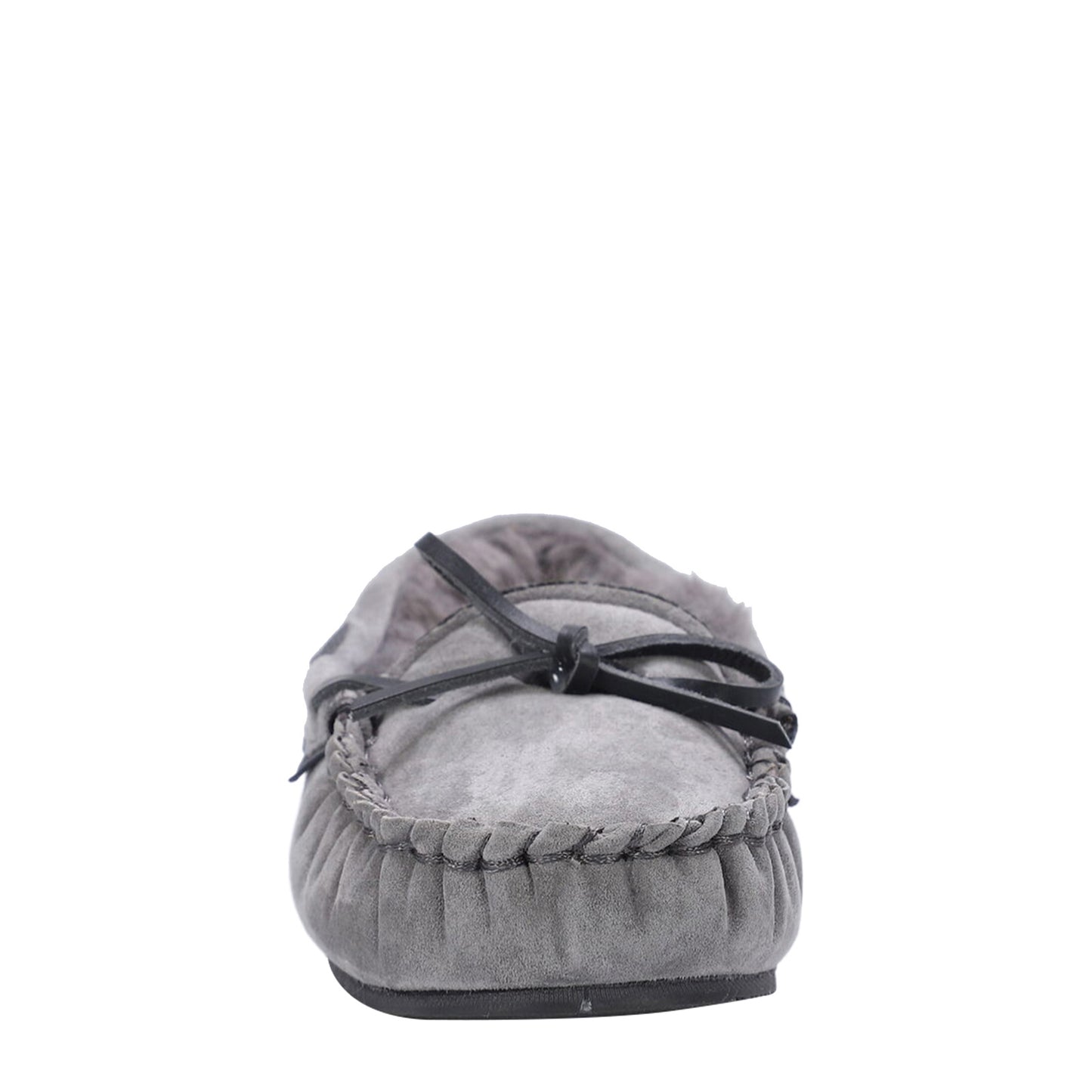 Peltz Shoes Women's Lamo Hannah Slipper Charcoal EW2318-CHA